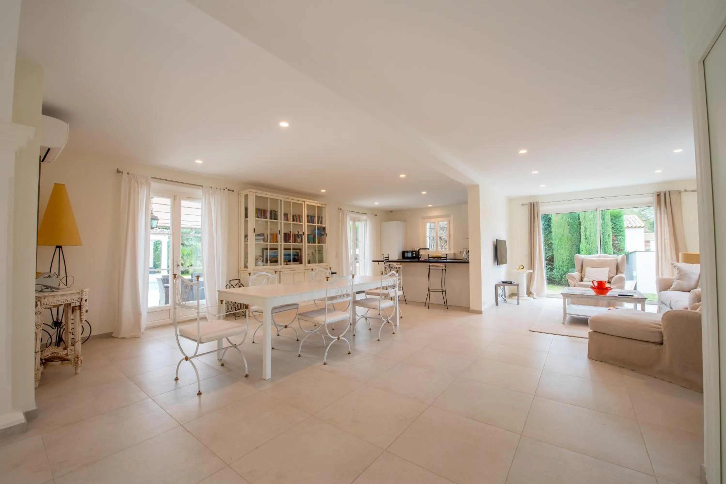 Living room in Villa le Roi Soleil