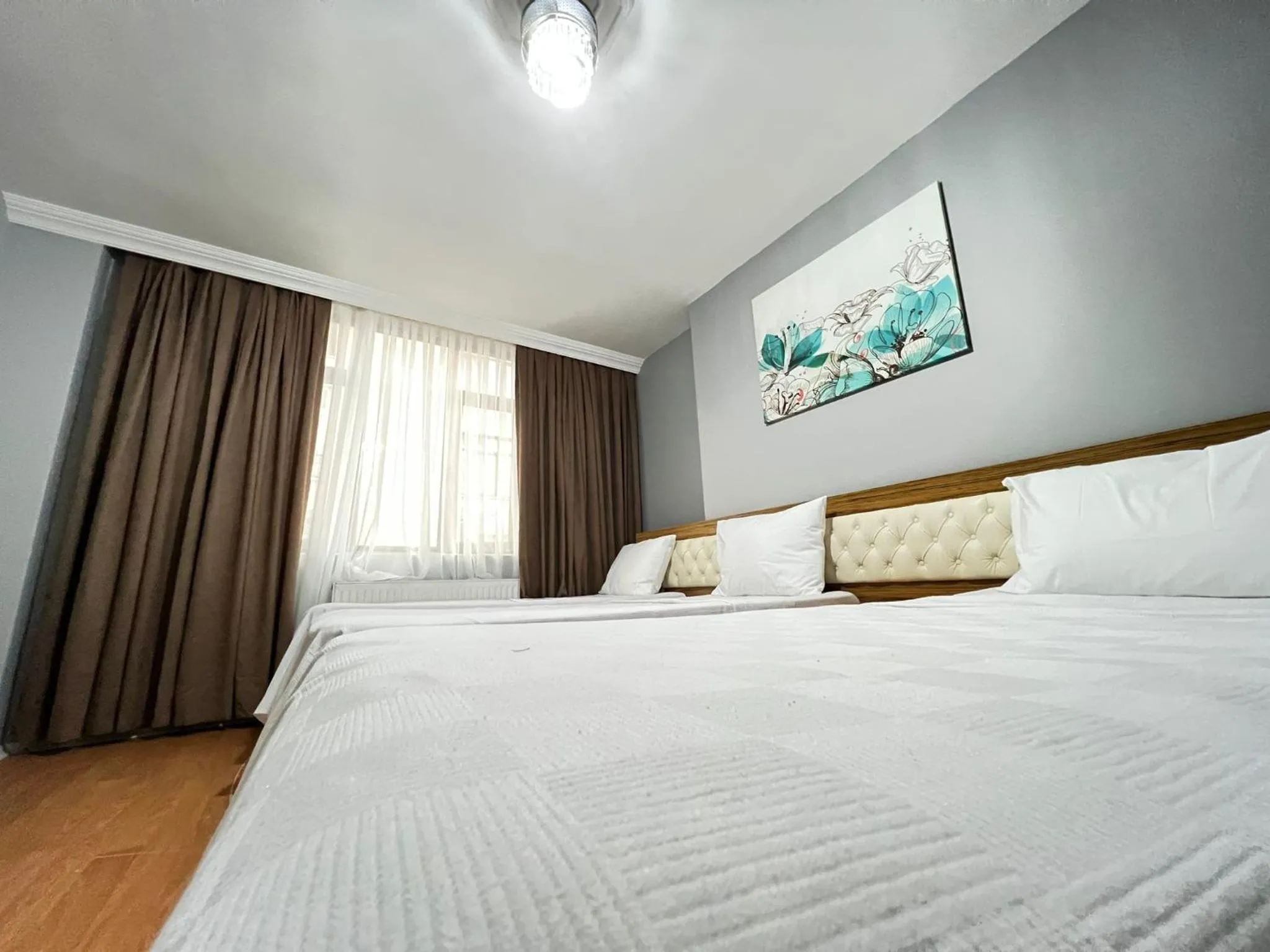 Bed in City Blue Hotel