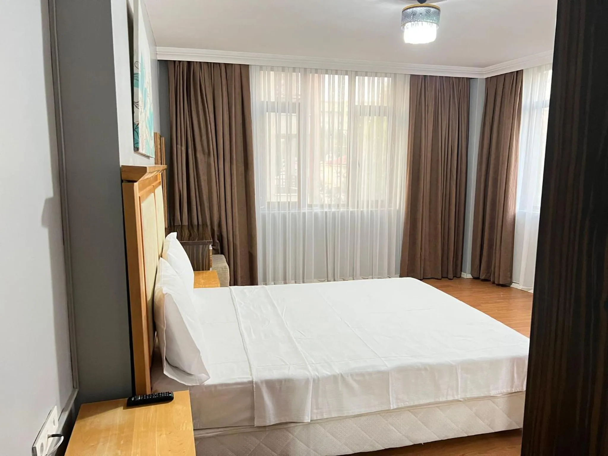 Bed in City Blue Hotel