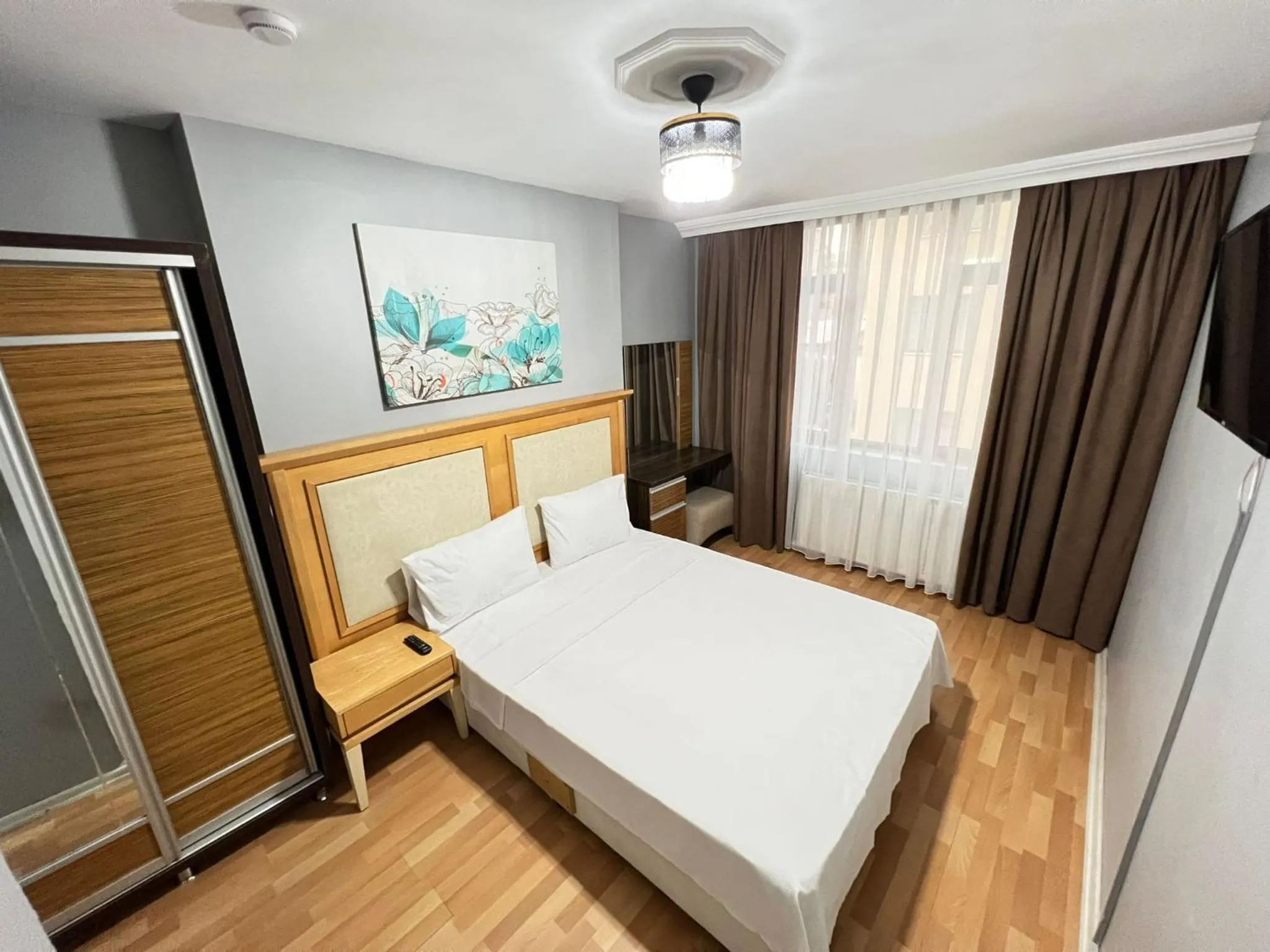 Bed in City Blue Hotel