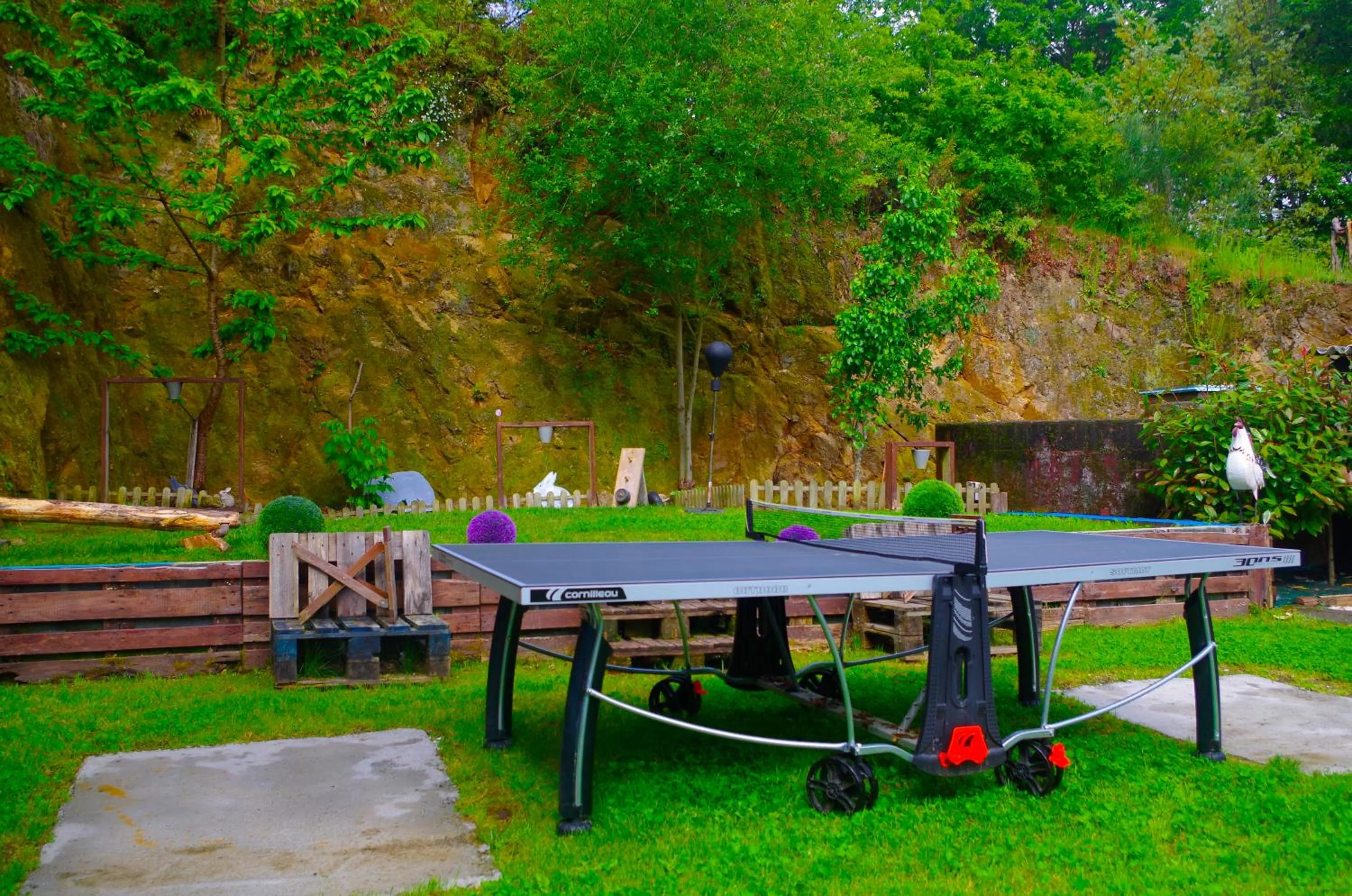 Table tennis in Hotel Apartamentos Rock Star
