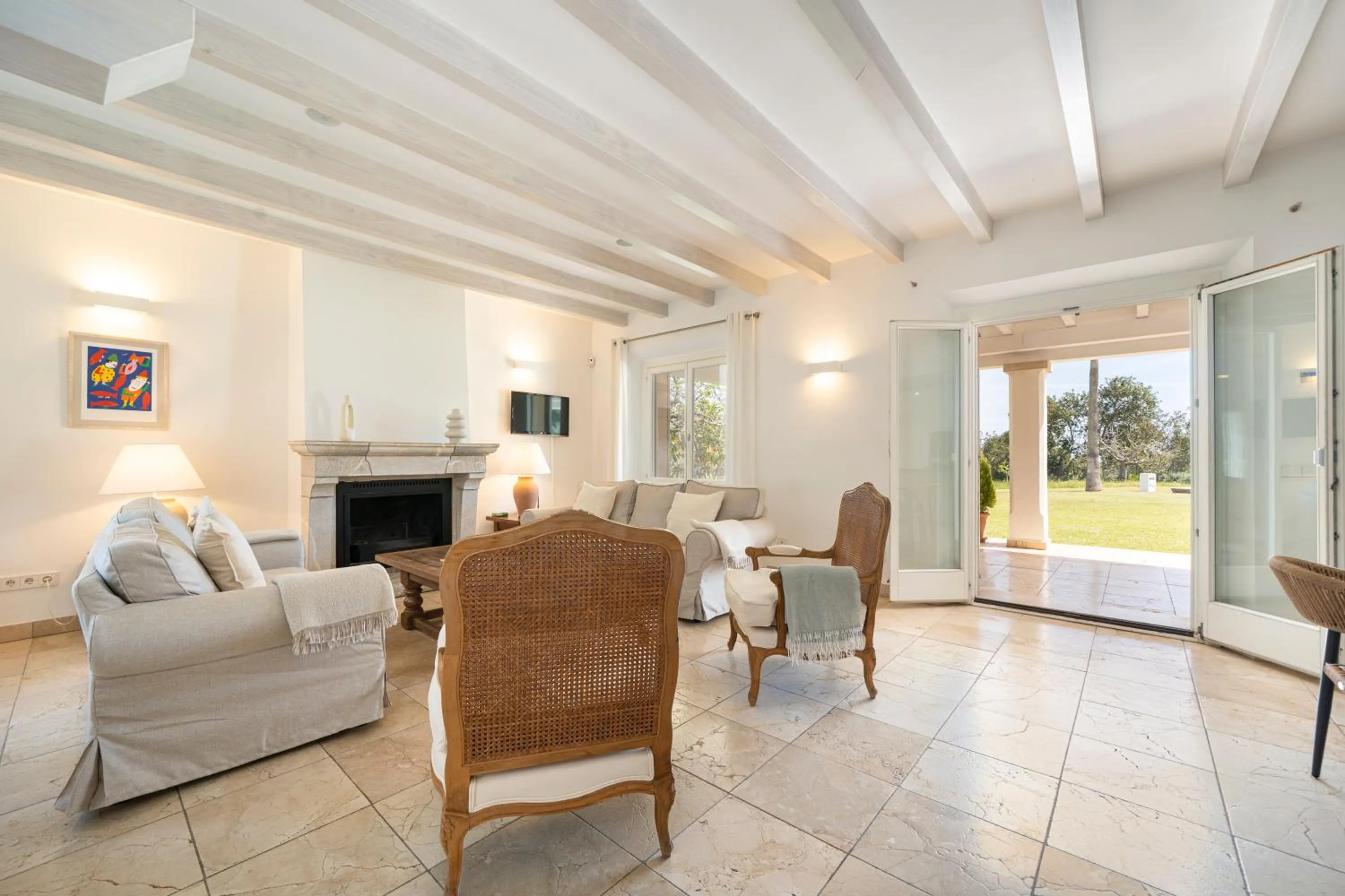Living room in Finca Canyamel Golf & Beach