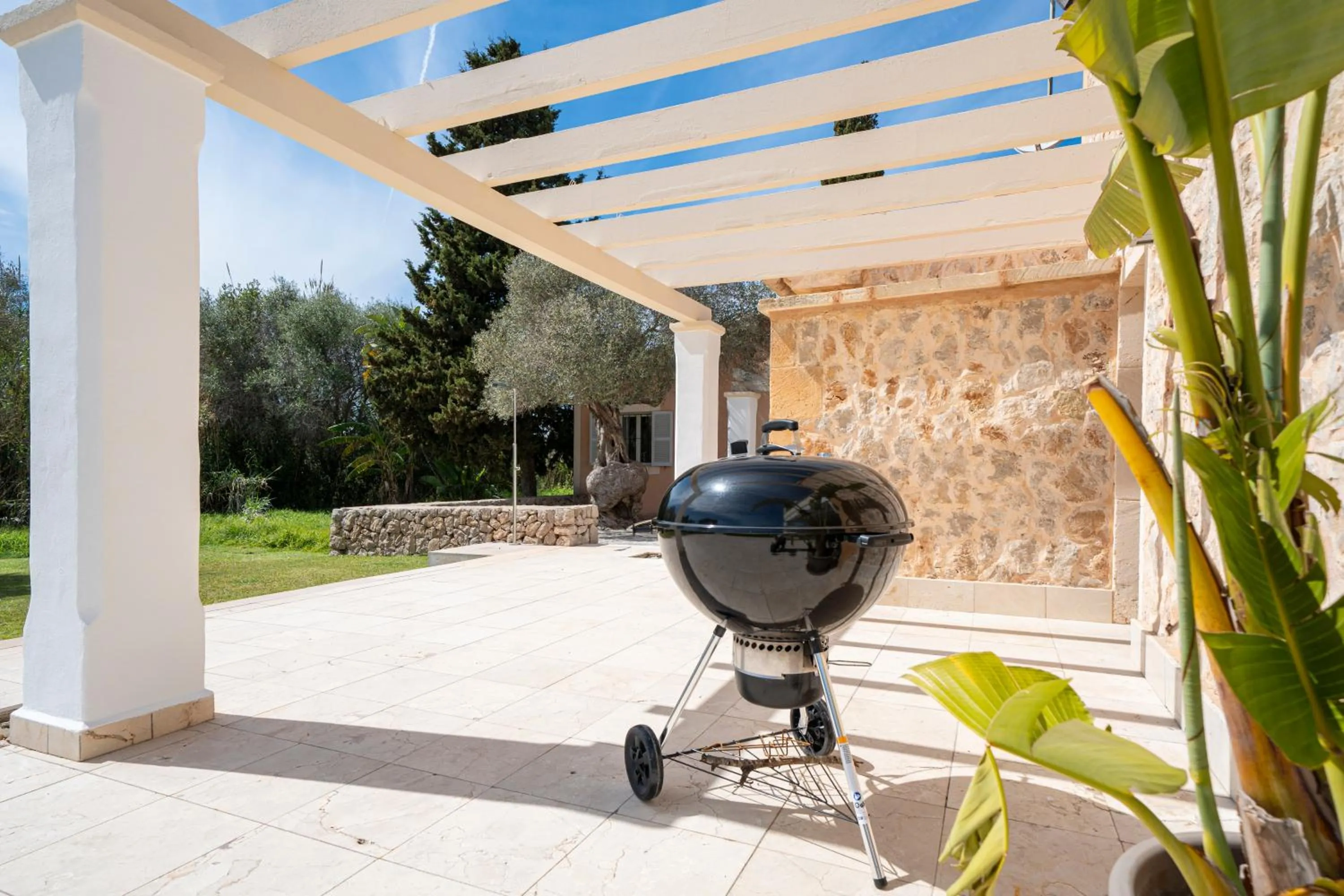 BBQ facilities in Finca Canyamel Golf & Beach