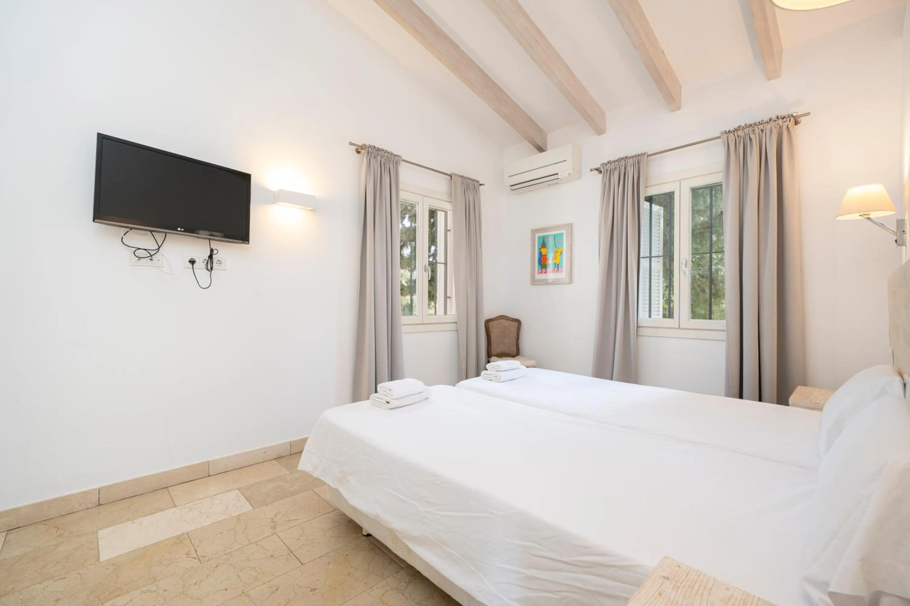 Bed in Finca Canyamel Golf & Beach
