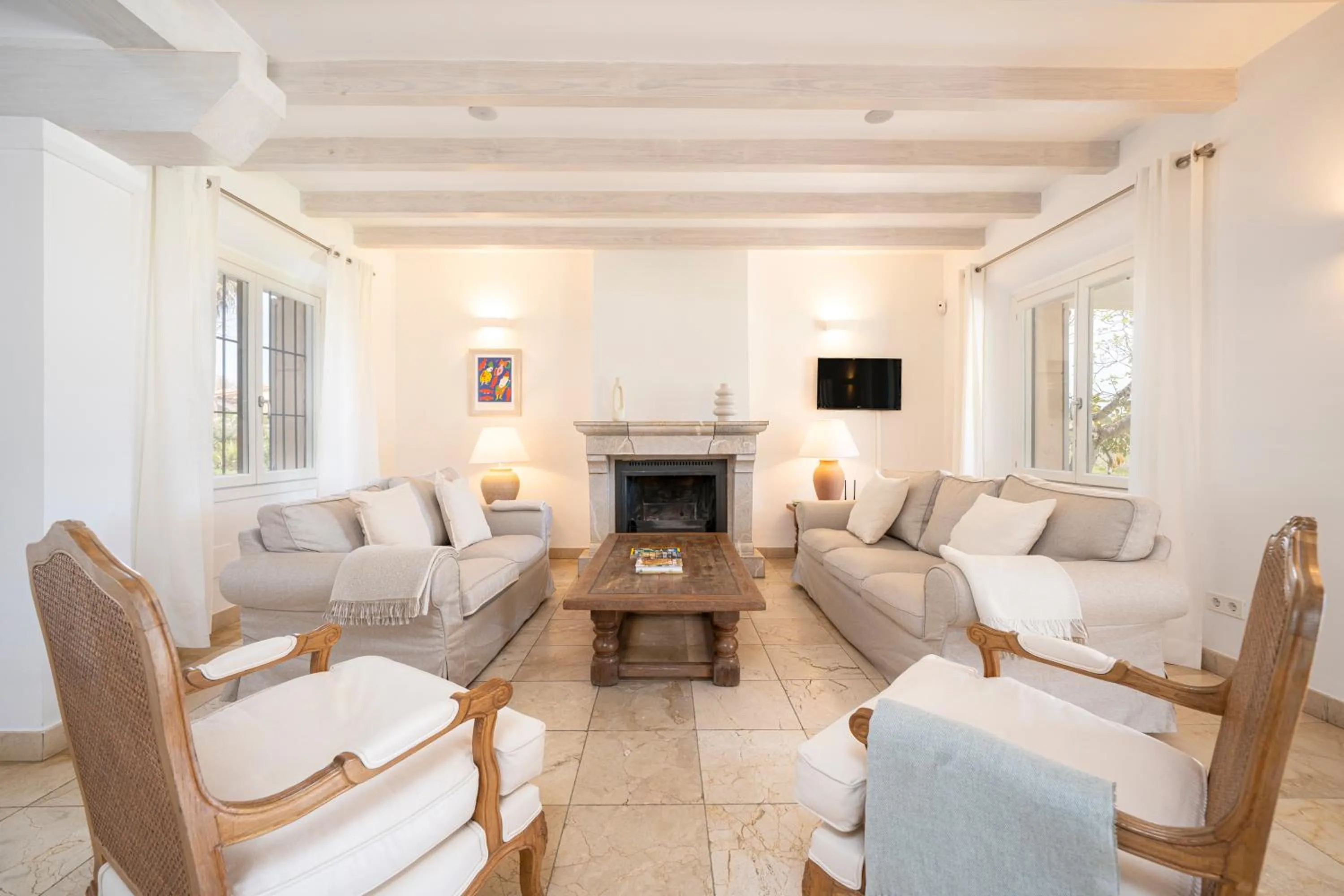Living room in Finca Canyamel Golf & Beach