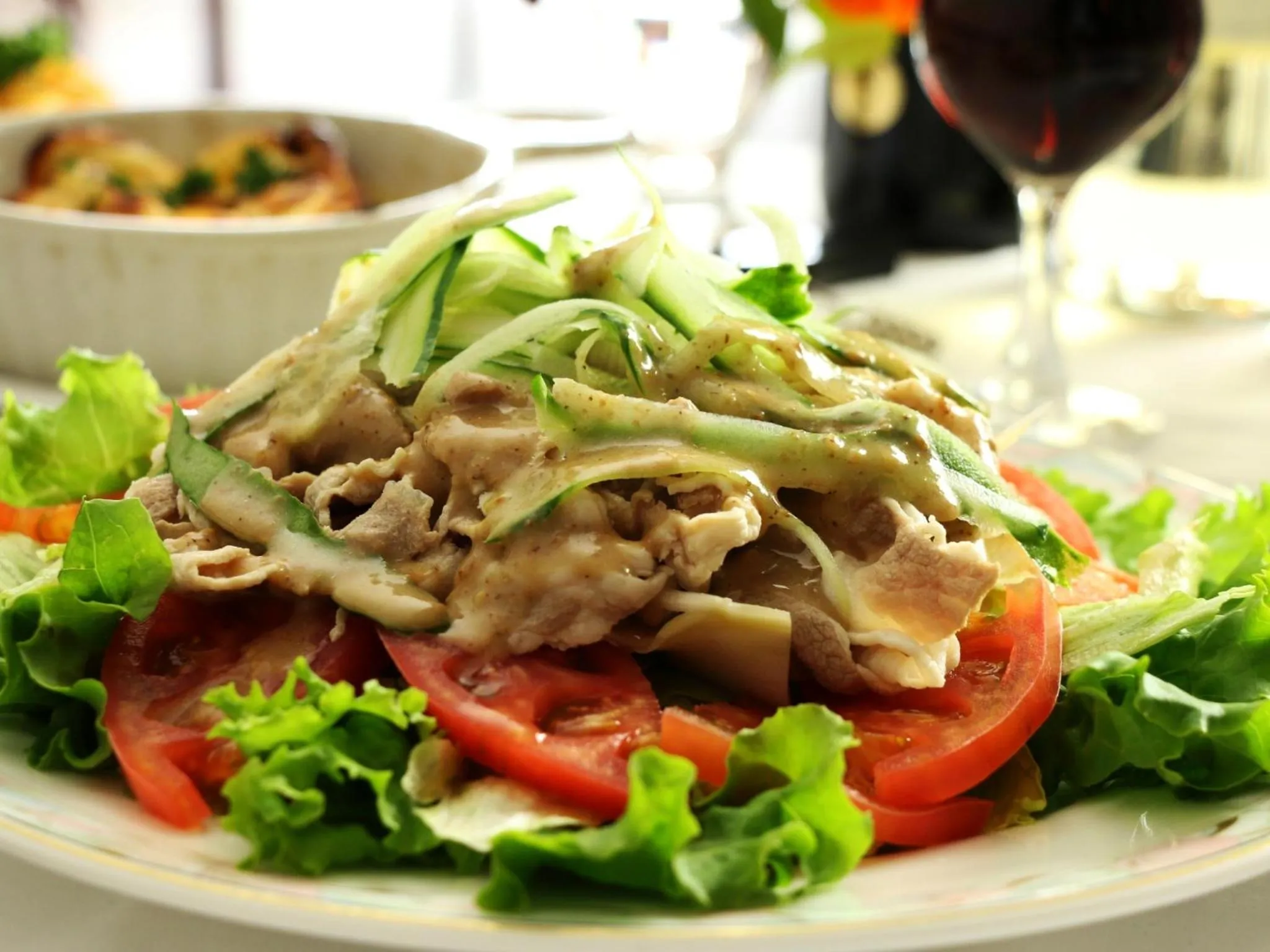 Food close-up in Marchen House Madarao