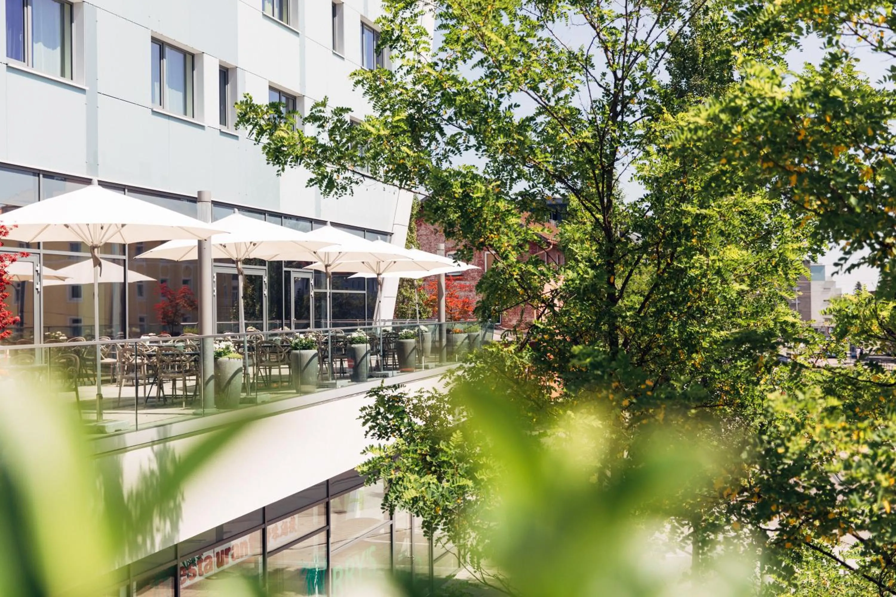Balcony/Terrace in harry's home München hotel & apartments