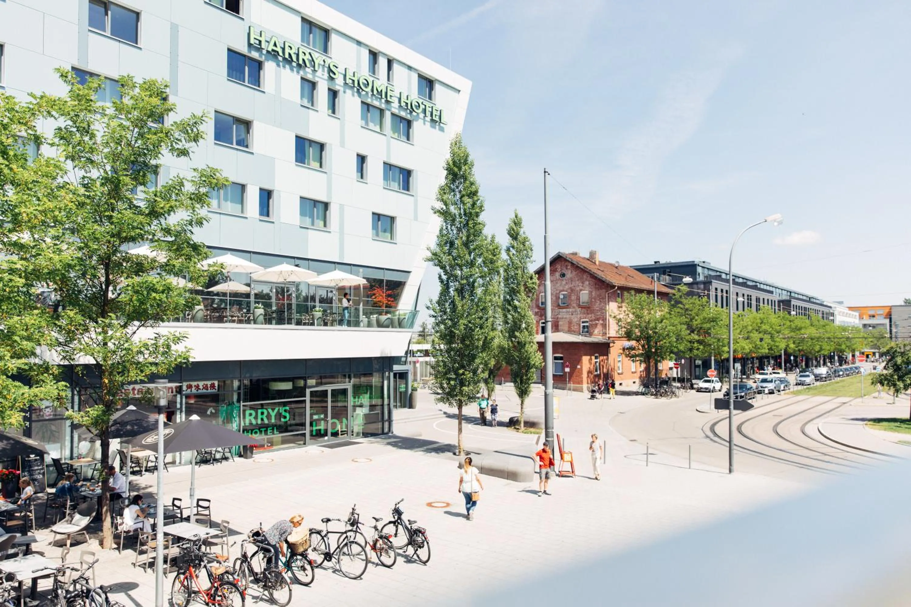 Property building in harry's home München hotel & apartments