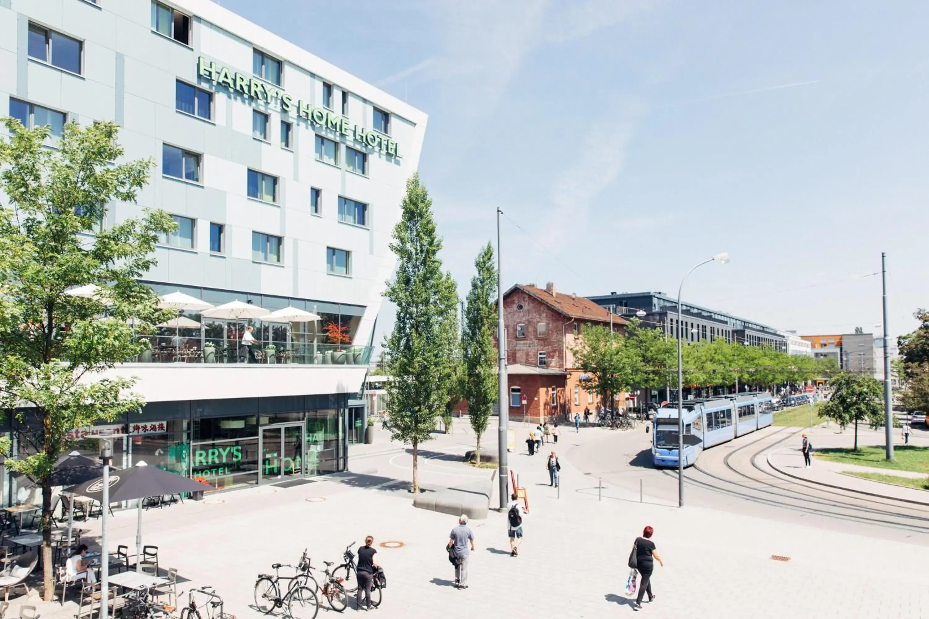 Property building in harry's home München hotel & apartments Property building in harry's home München hotel & apartments