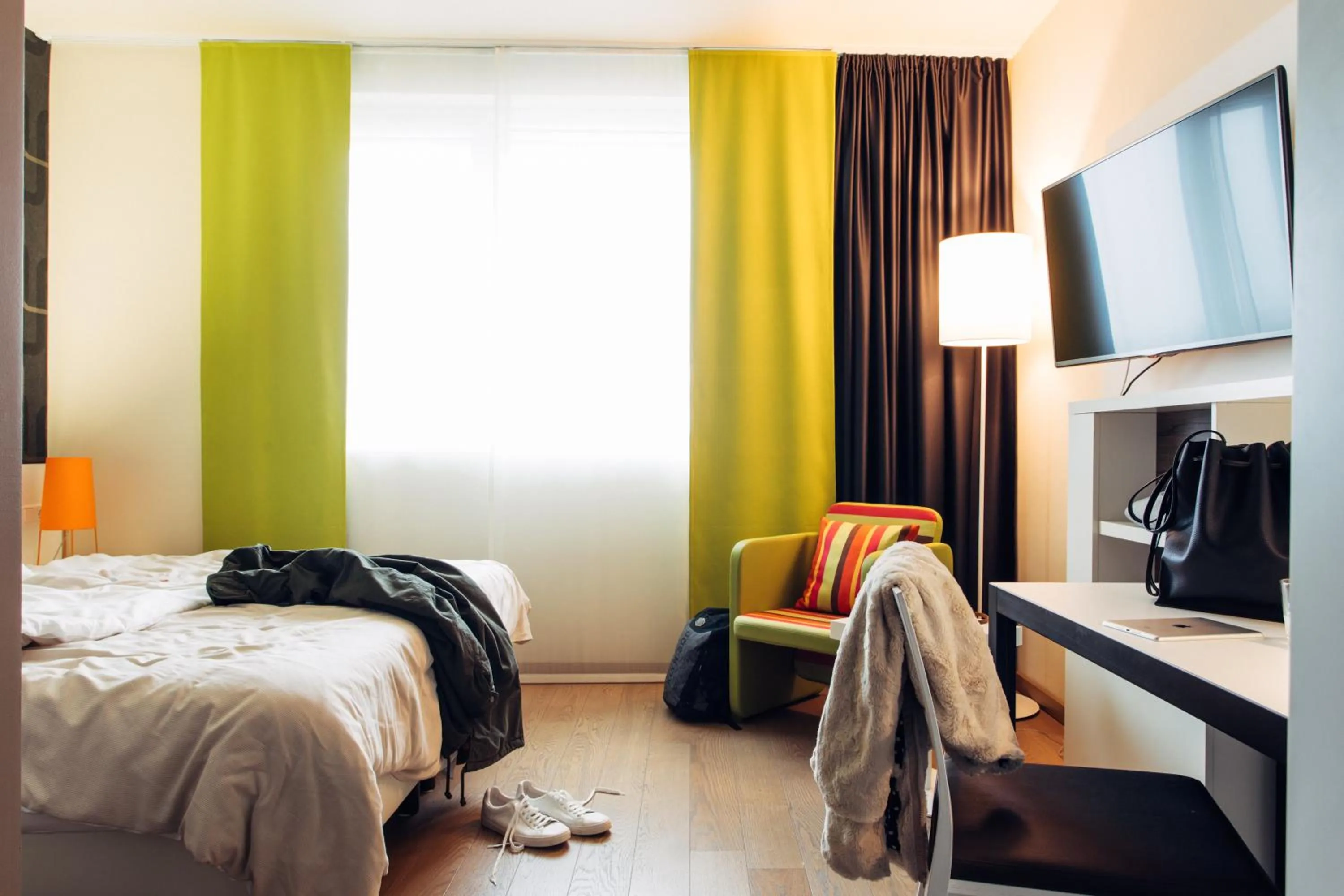 Bed in harry's home München hotel & apartments