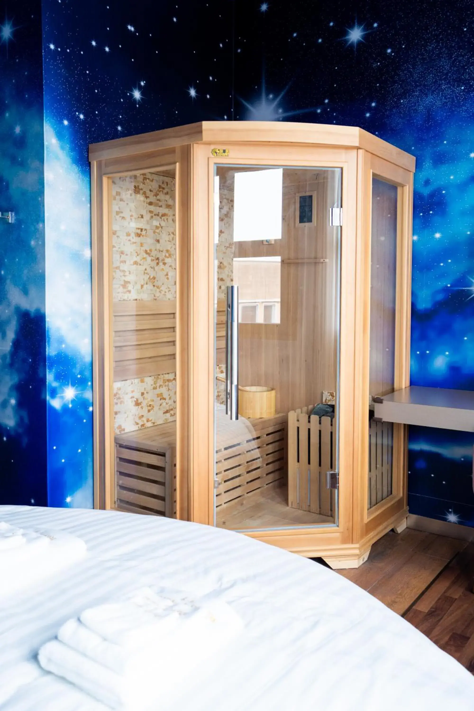 Sauna, Bed in Hotel Royal Sauna, Bed in Hotel Royal