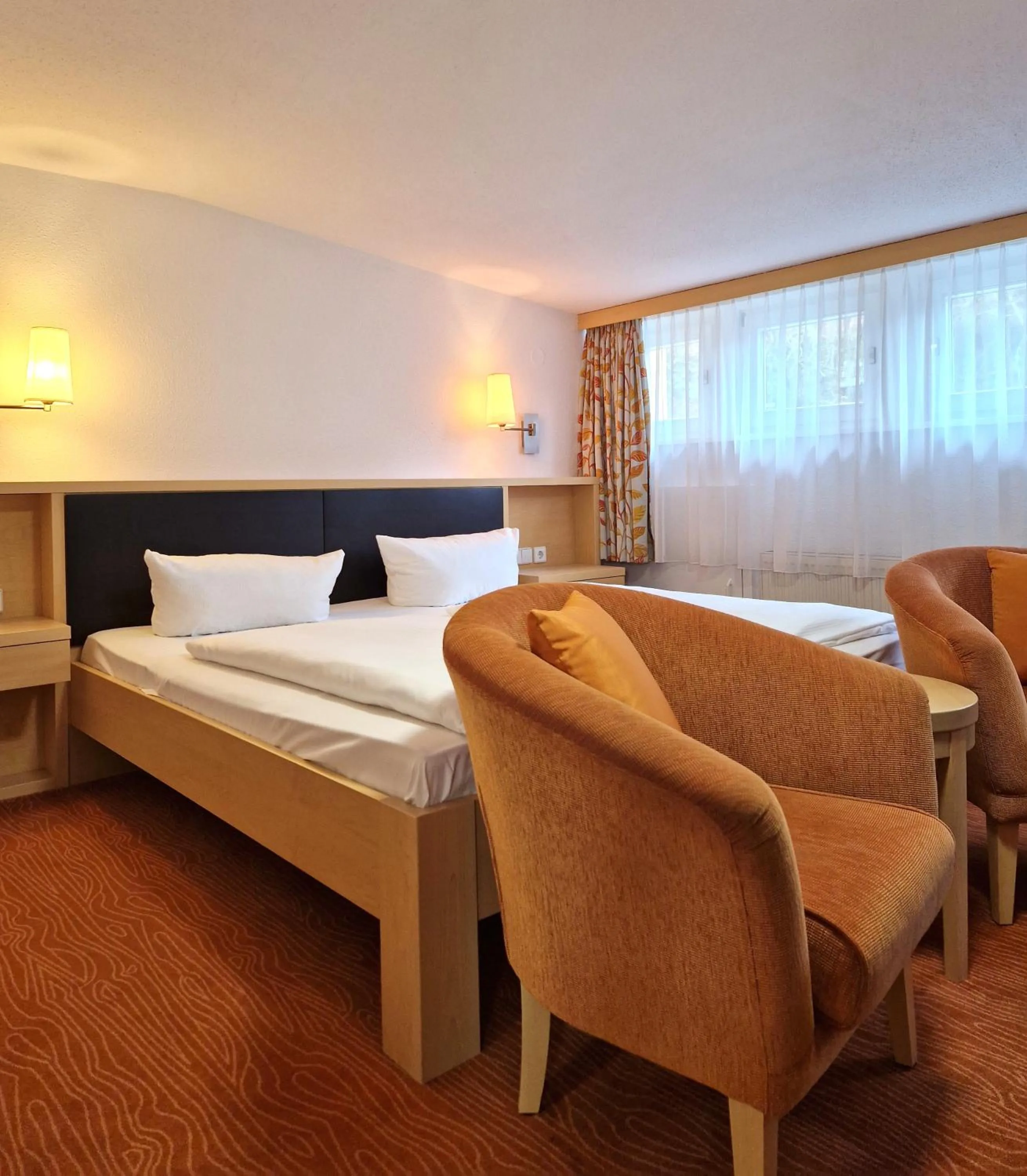 Photo of the whole room, Bed in Hotel Lindenhof Bad Schandau