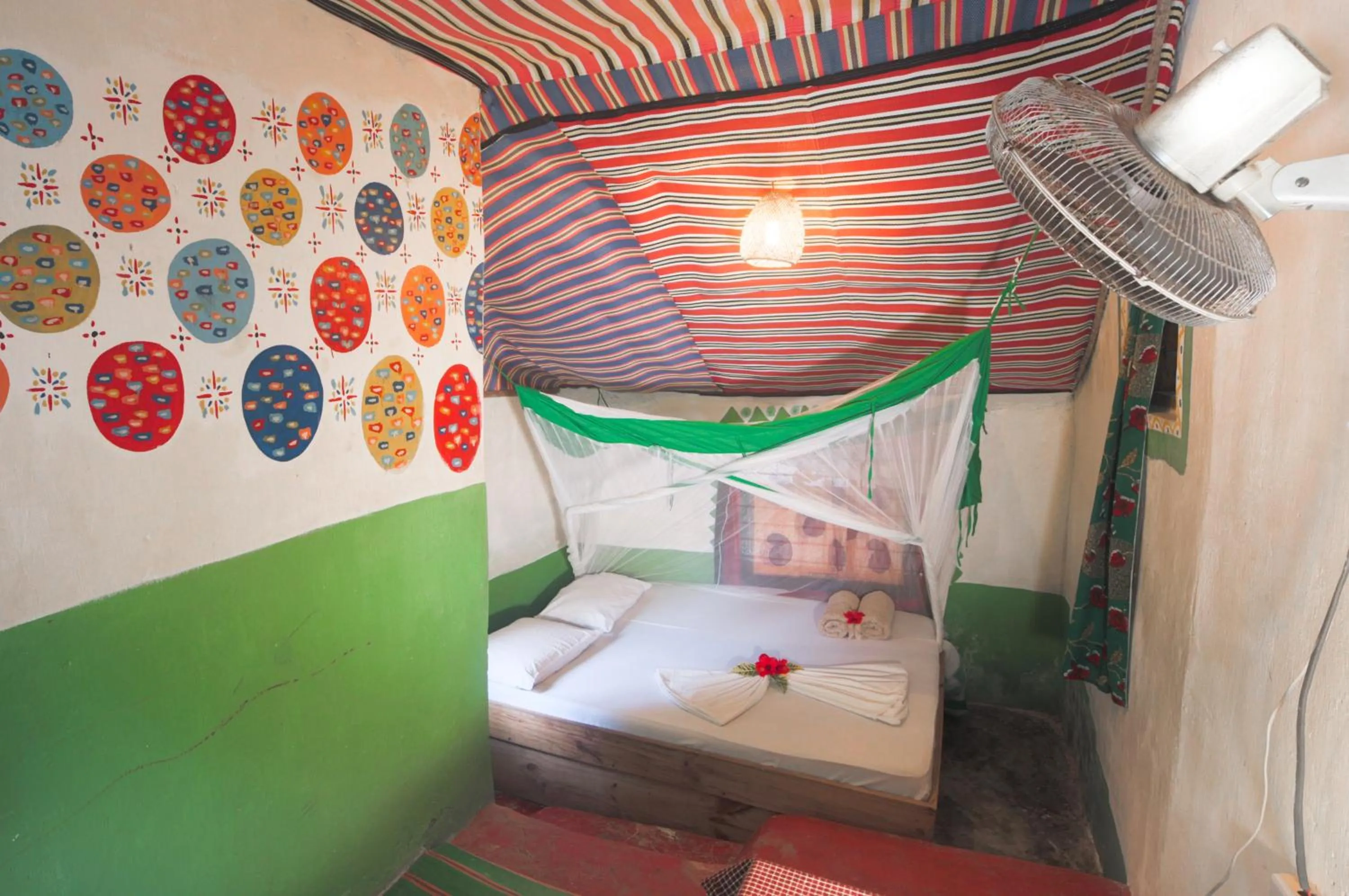 Bed in Mustapha' s Place