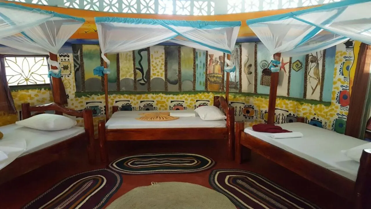 Bed in Mustapha' s Place