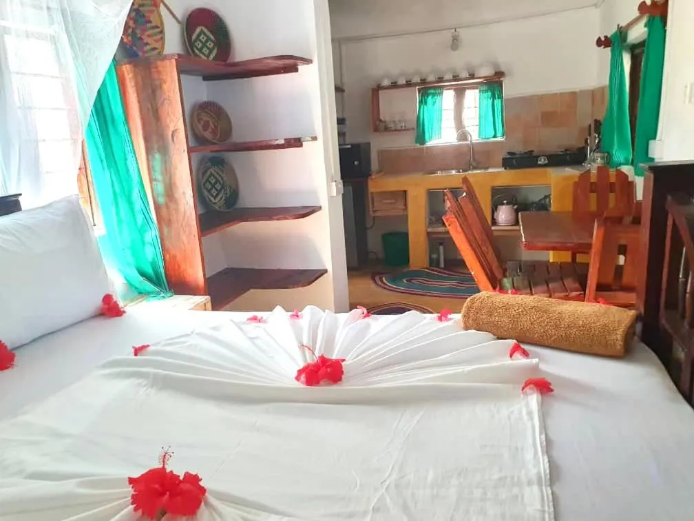 Bed in Mustapha' s Place