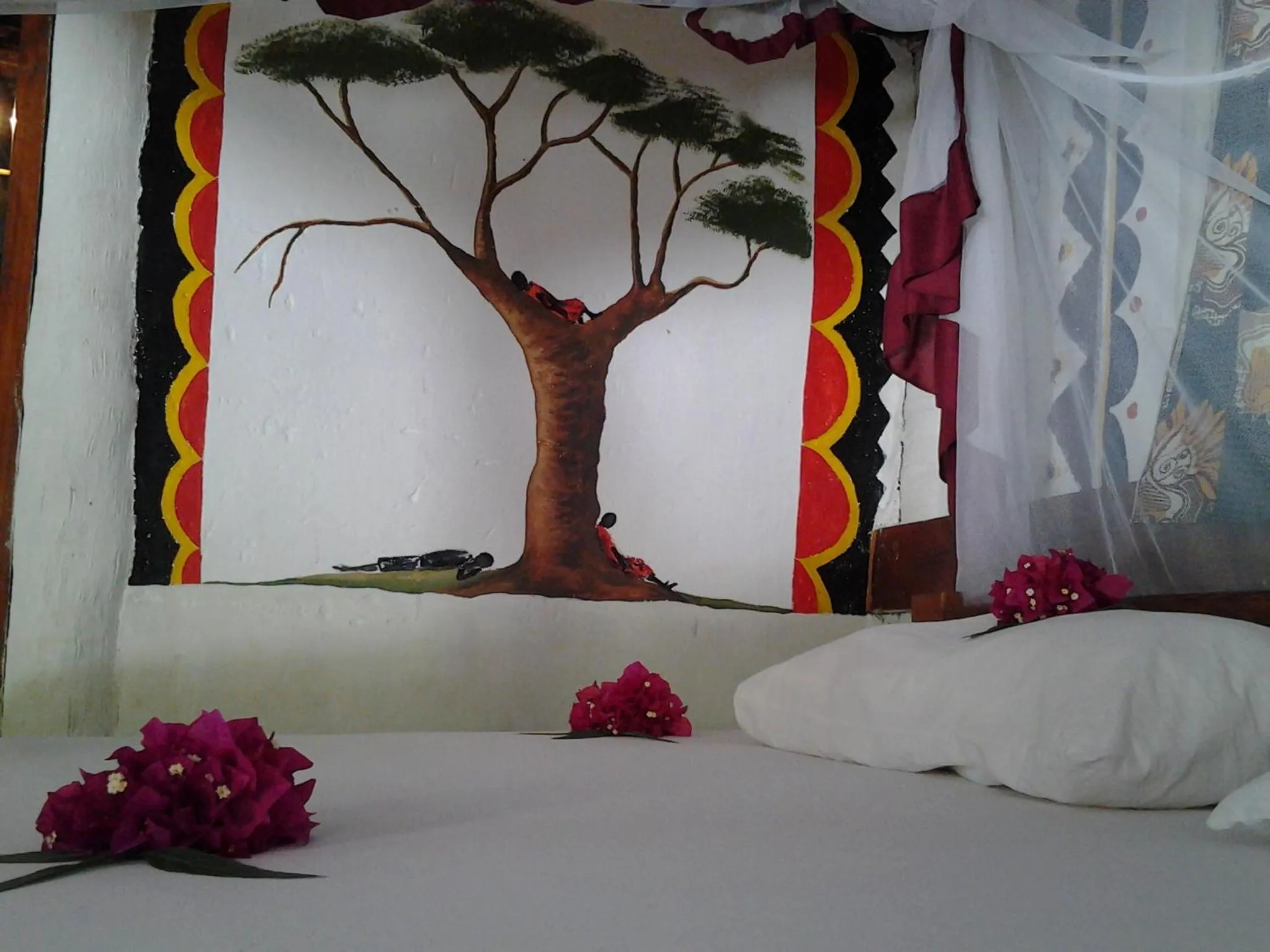 Bed in Mustapha' s Place