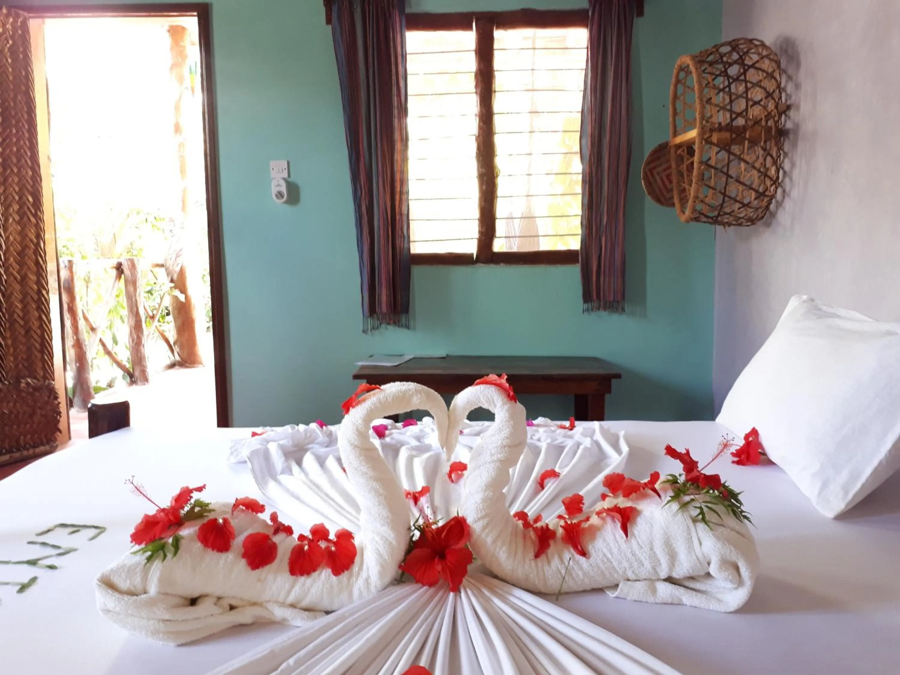 Bed in Mustapha' s Place