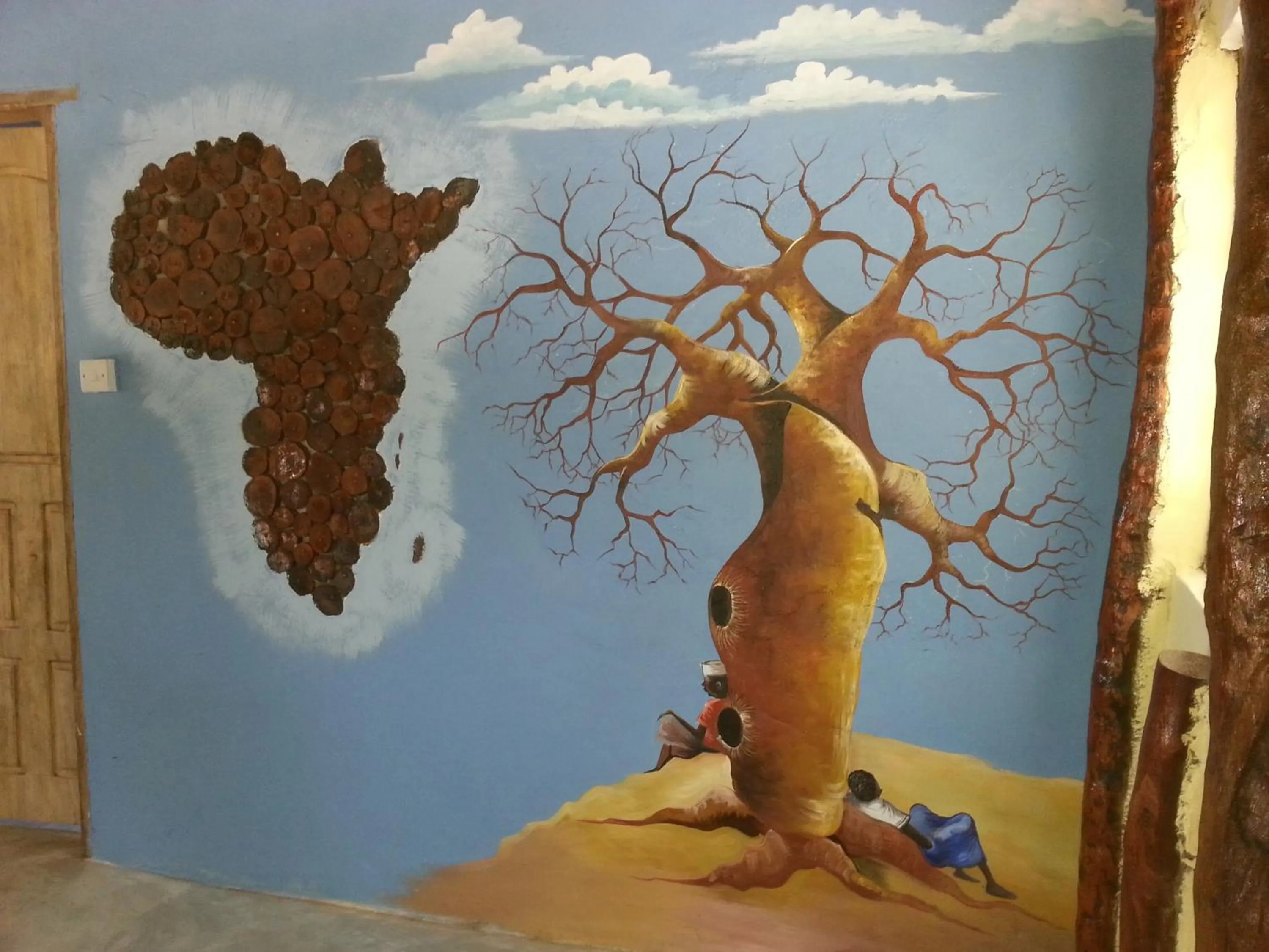 Decorative detail in Mustapha' s Place