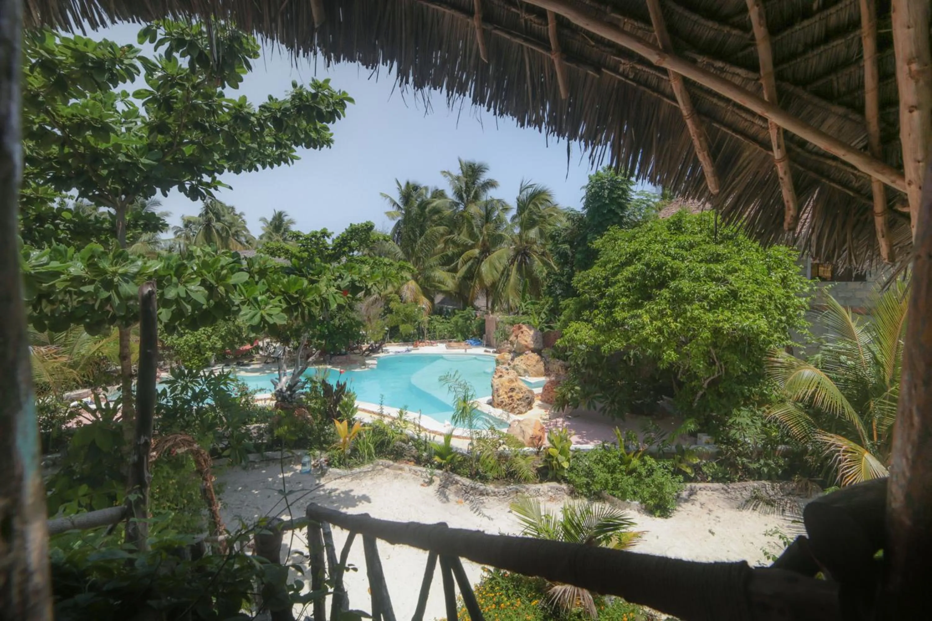 Pool view in Mustapha' s Place