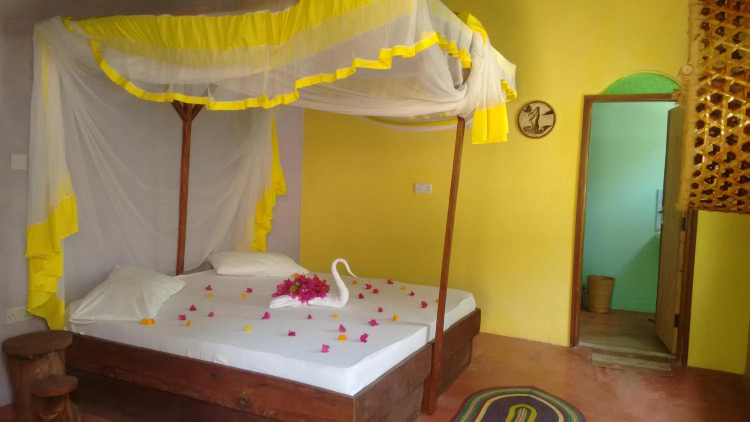 Bed in Mustapha' s Place