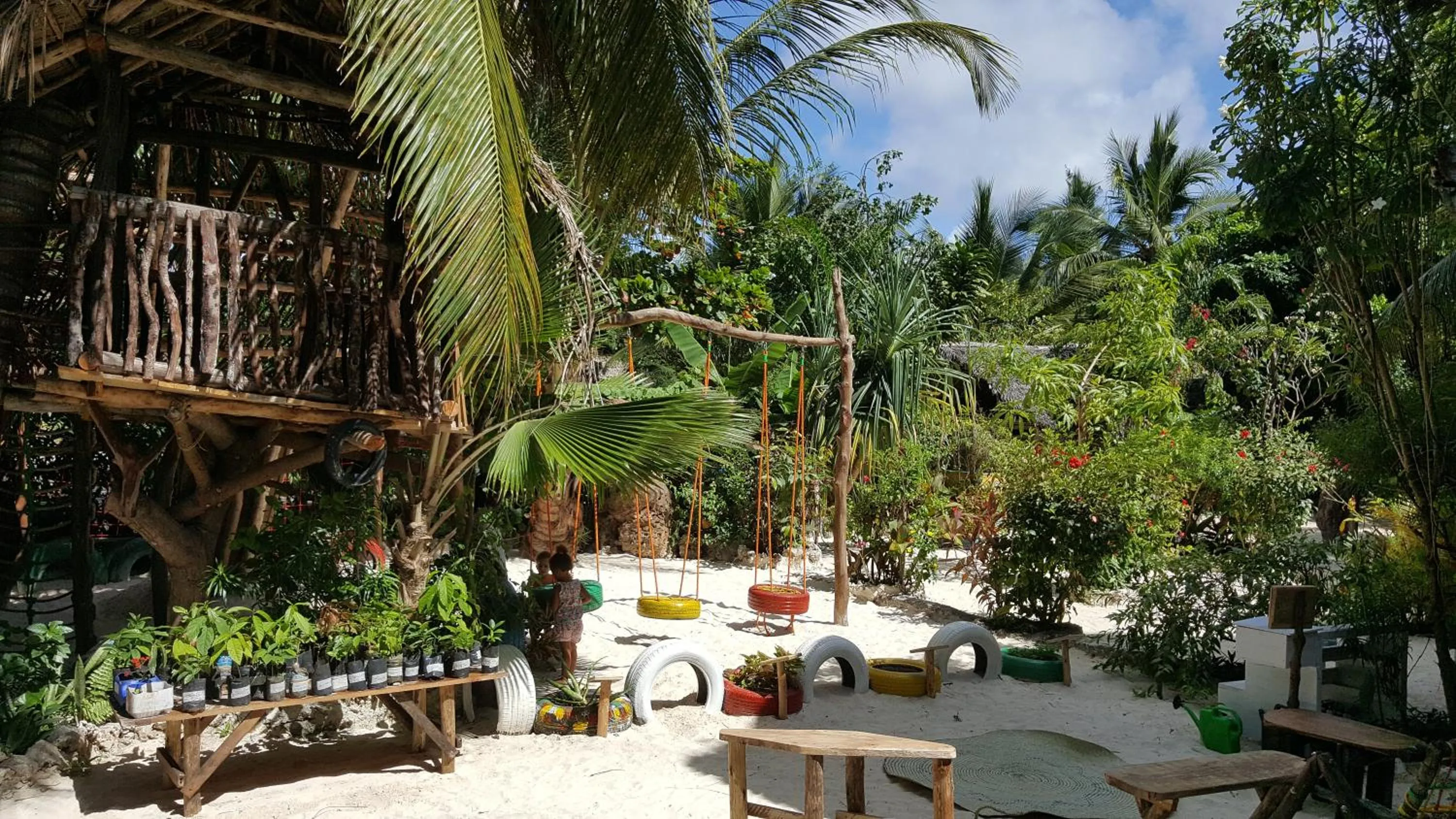 Children play ground in Mustapha' s Place