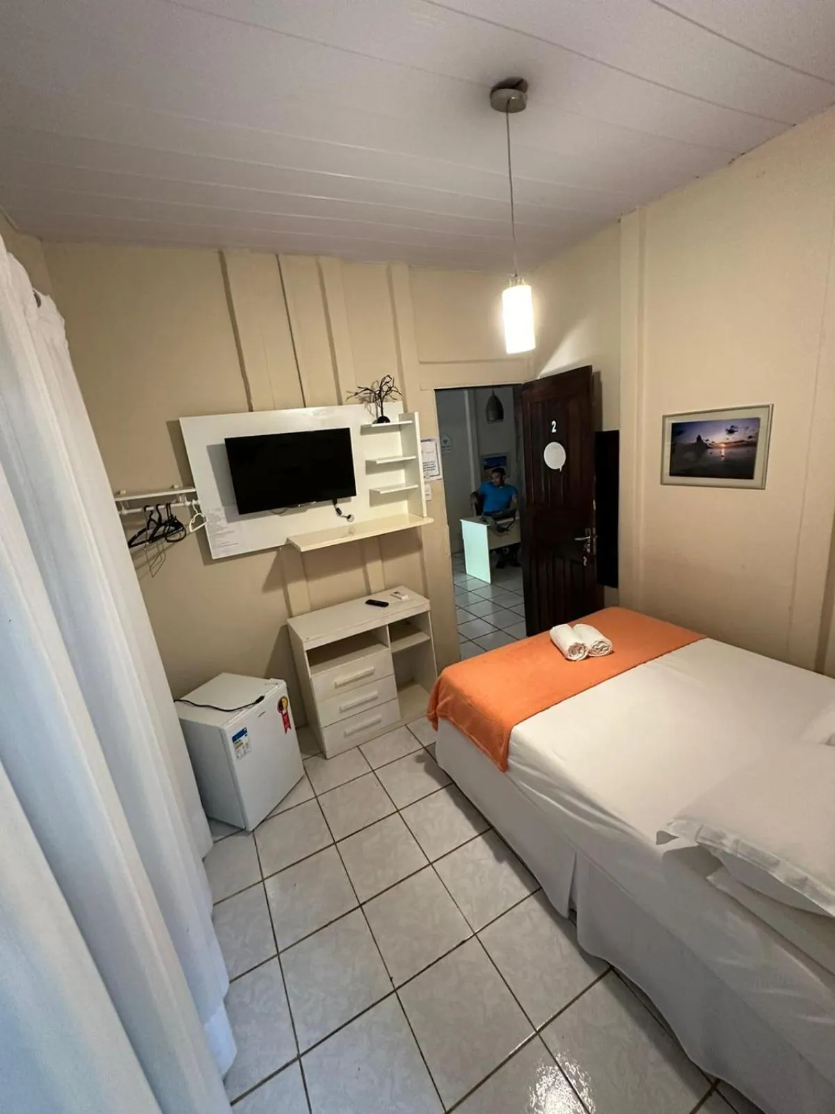 Bed in Pousada do Golfinho Fernando de Noronha