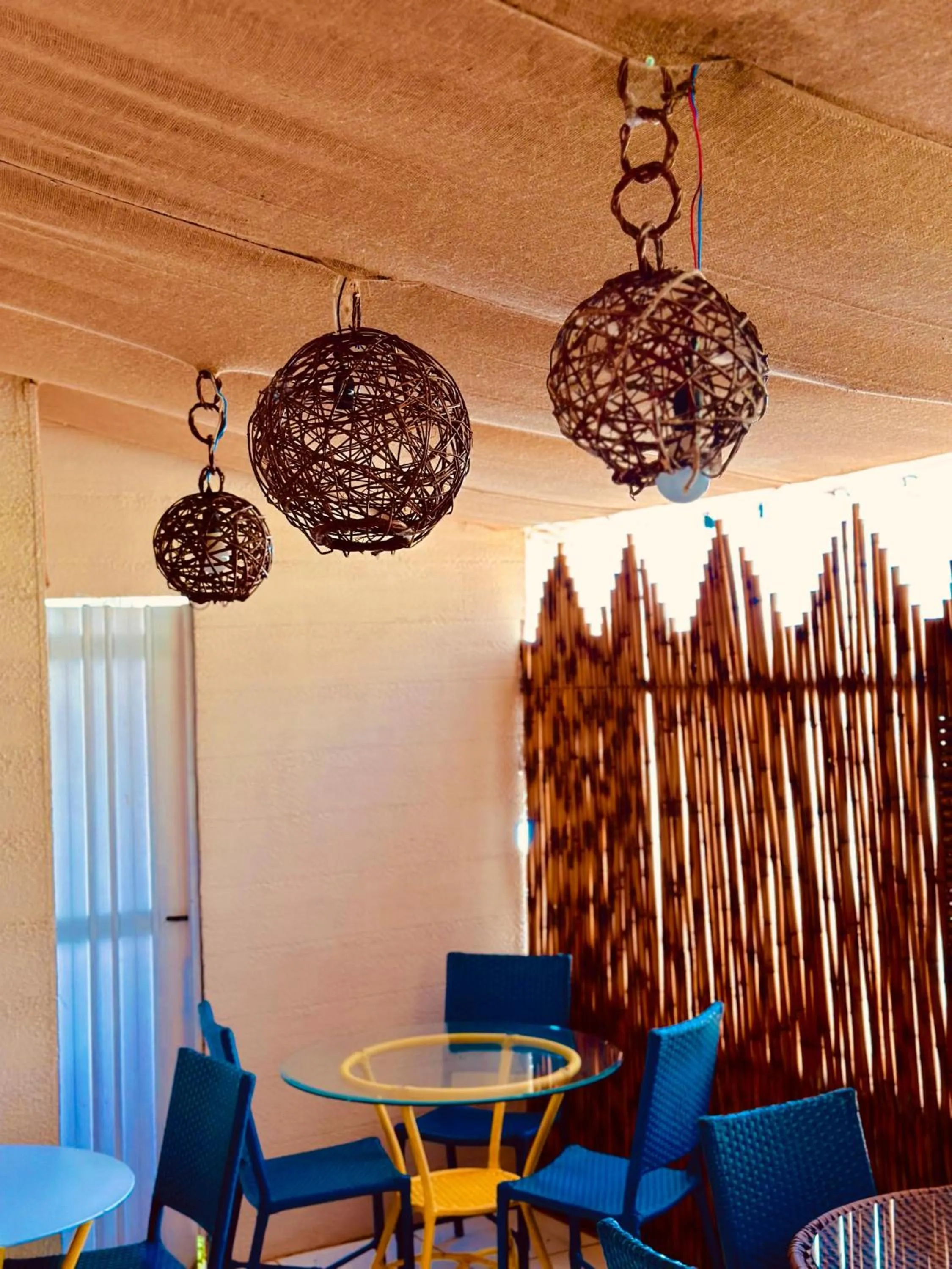 Decorative detail in Pousada do Golfinho Fernando de Noronha