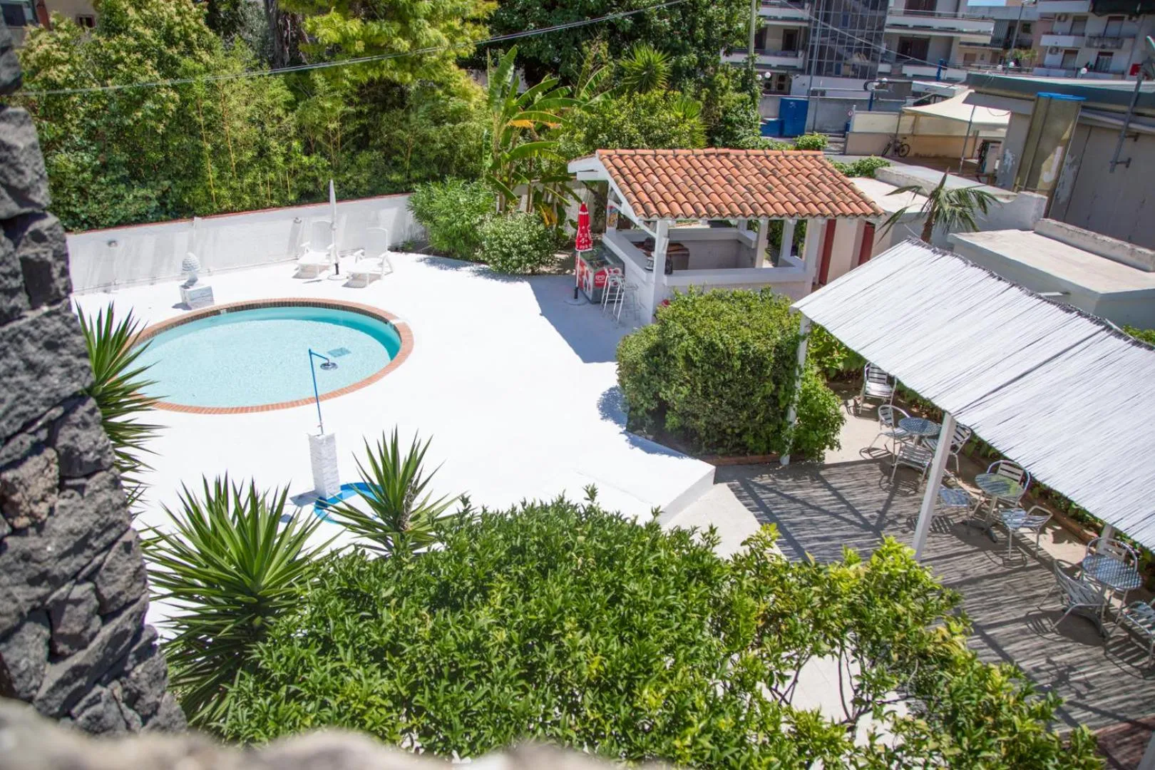 Swimming pool in Assinos Palace Hotel