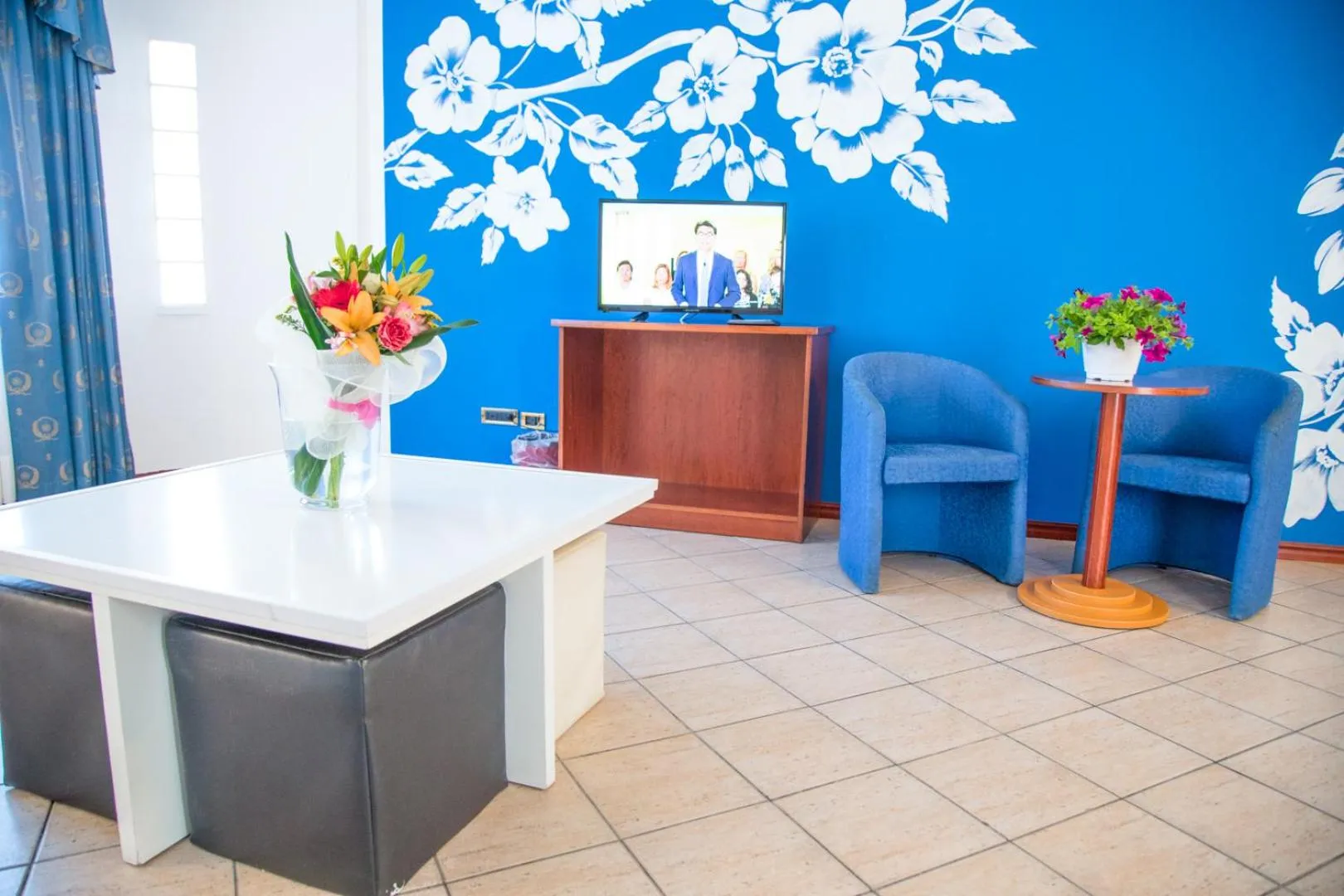 Living room in Assinos Palace Hotel