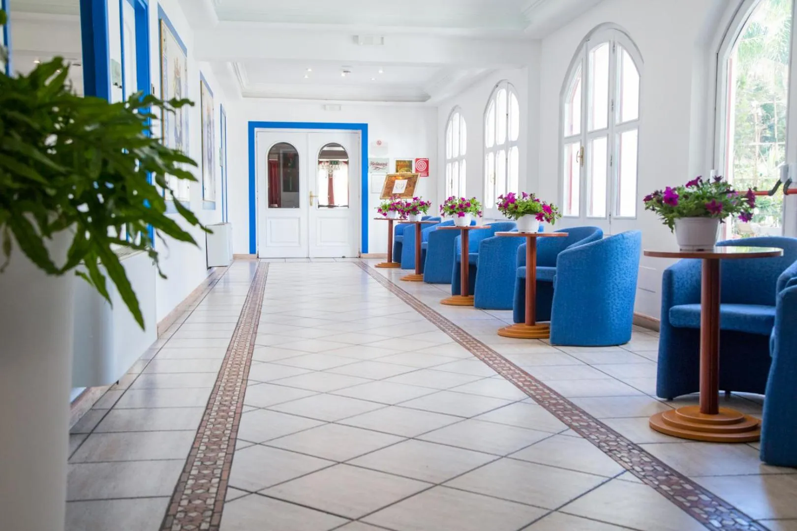 Lobby or reception in Assinos Palace Hotel