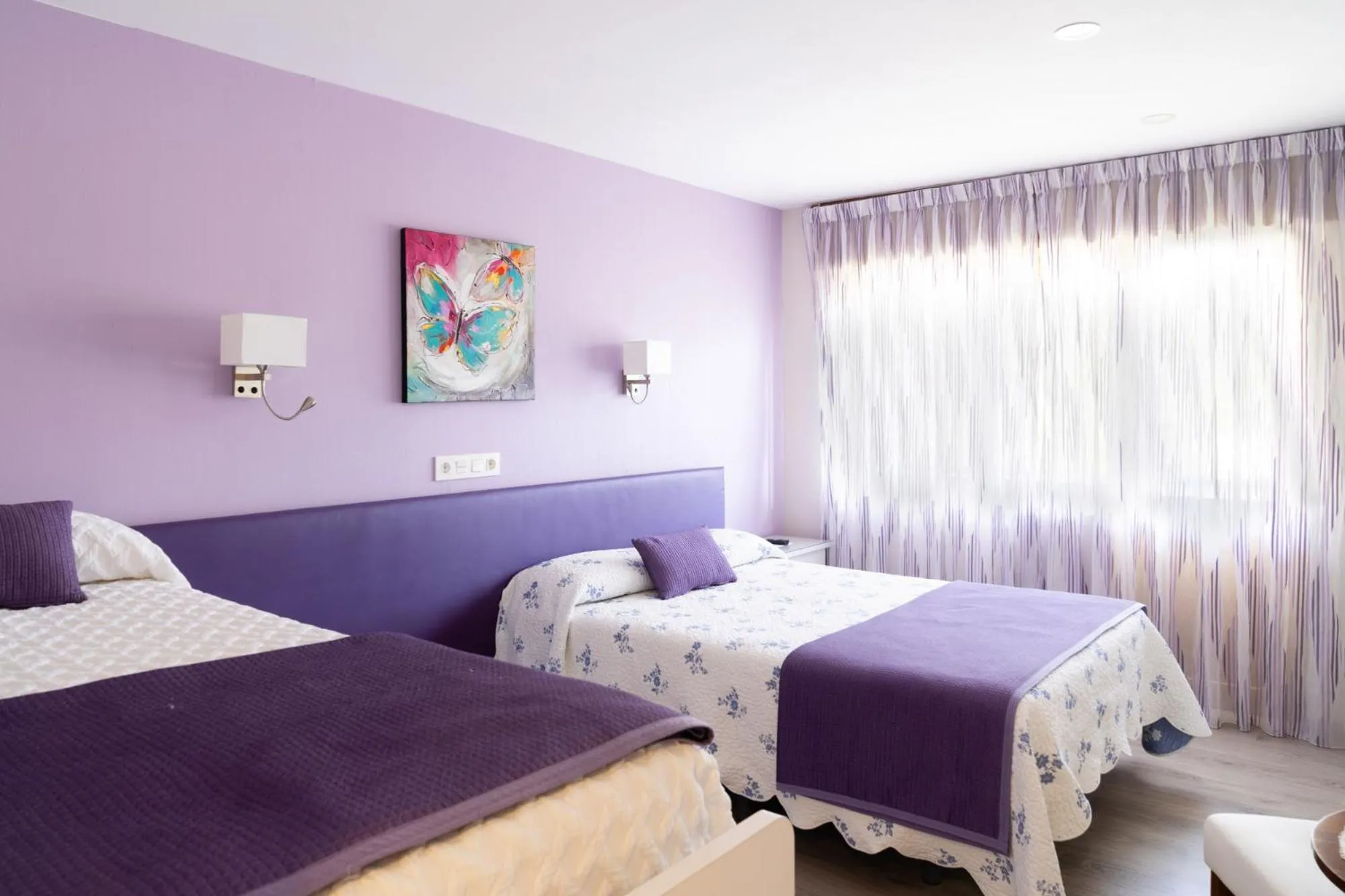 Bed in Hotel el Pinar