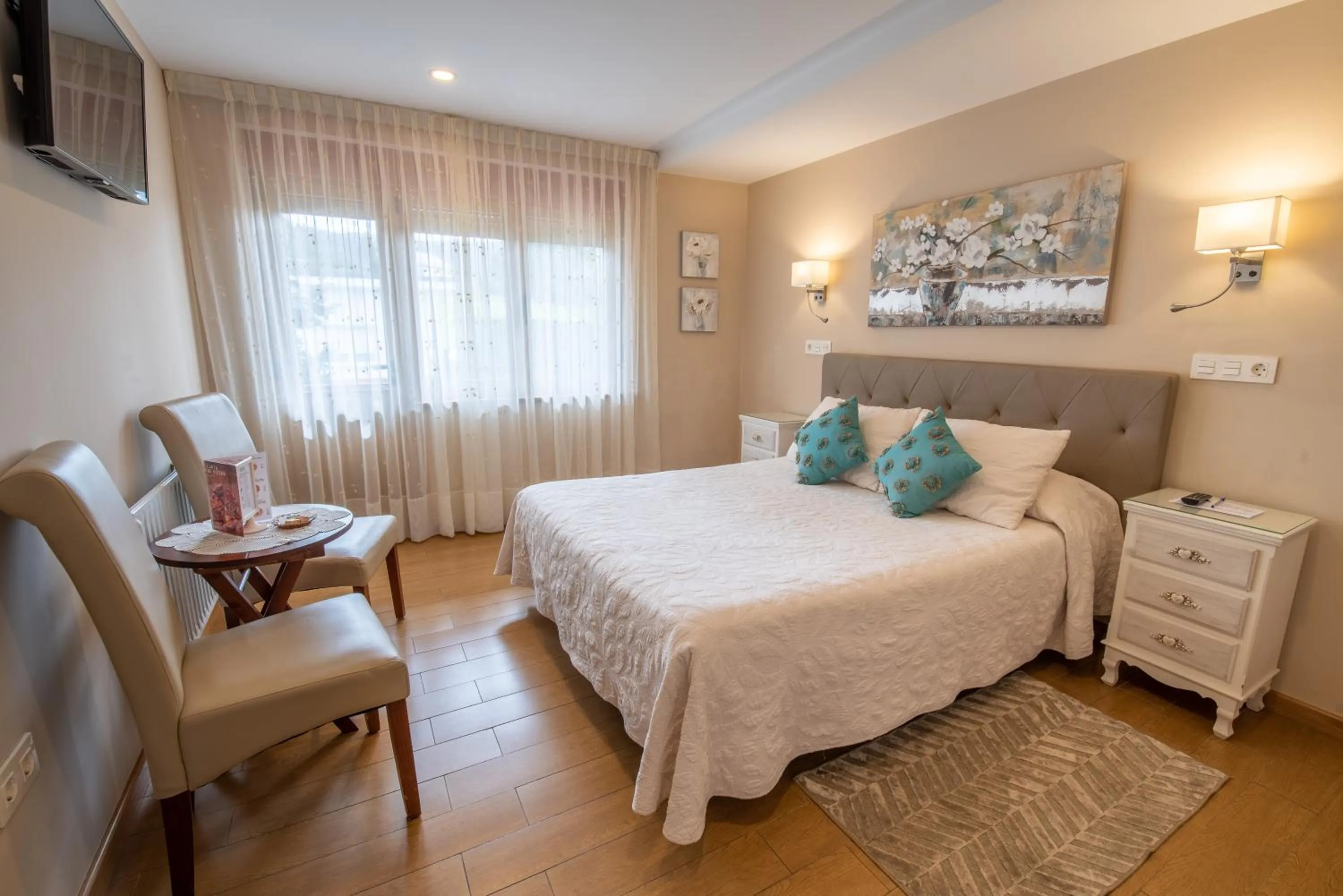 Bed in Hotel el Pinar