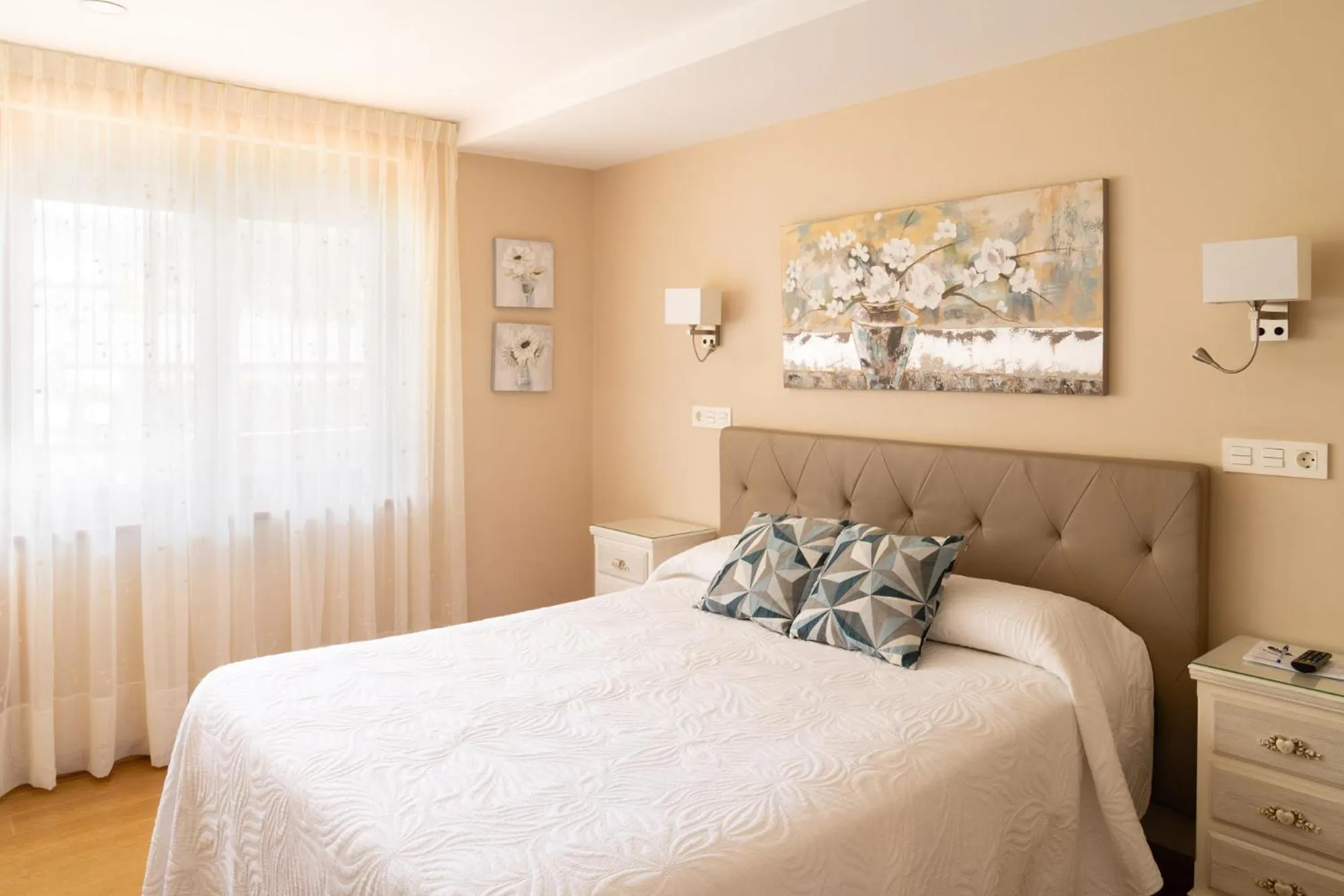 Bed in Hotel el Pinar