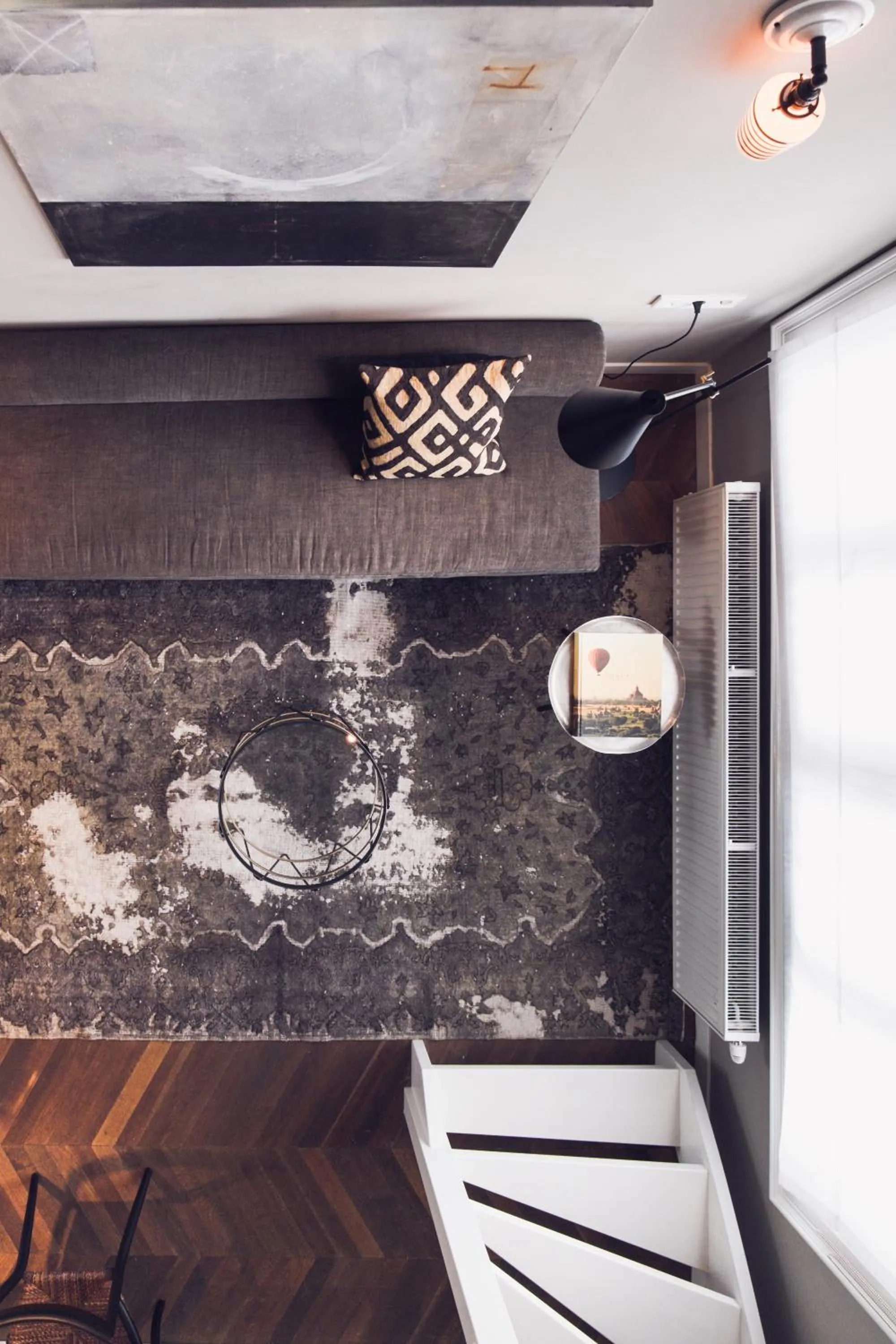 Seating area in Morgan & Mees Amsterdam