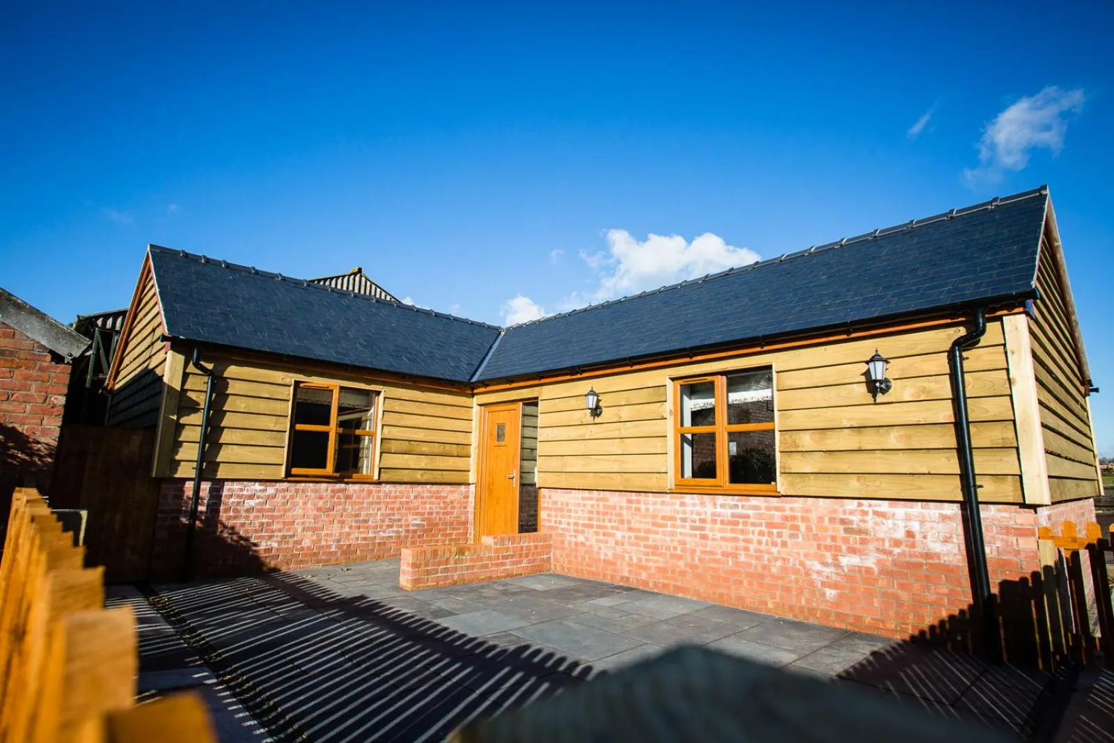 Facade/entrance in Millmoor Farm Holidays