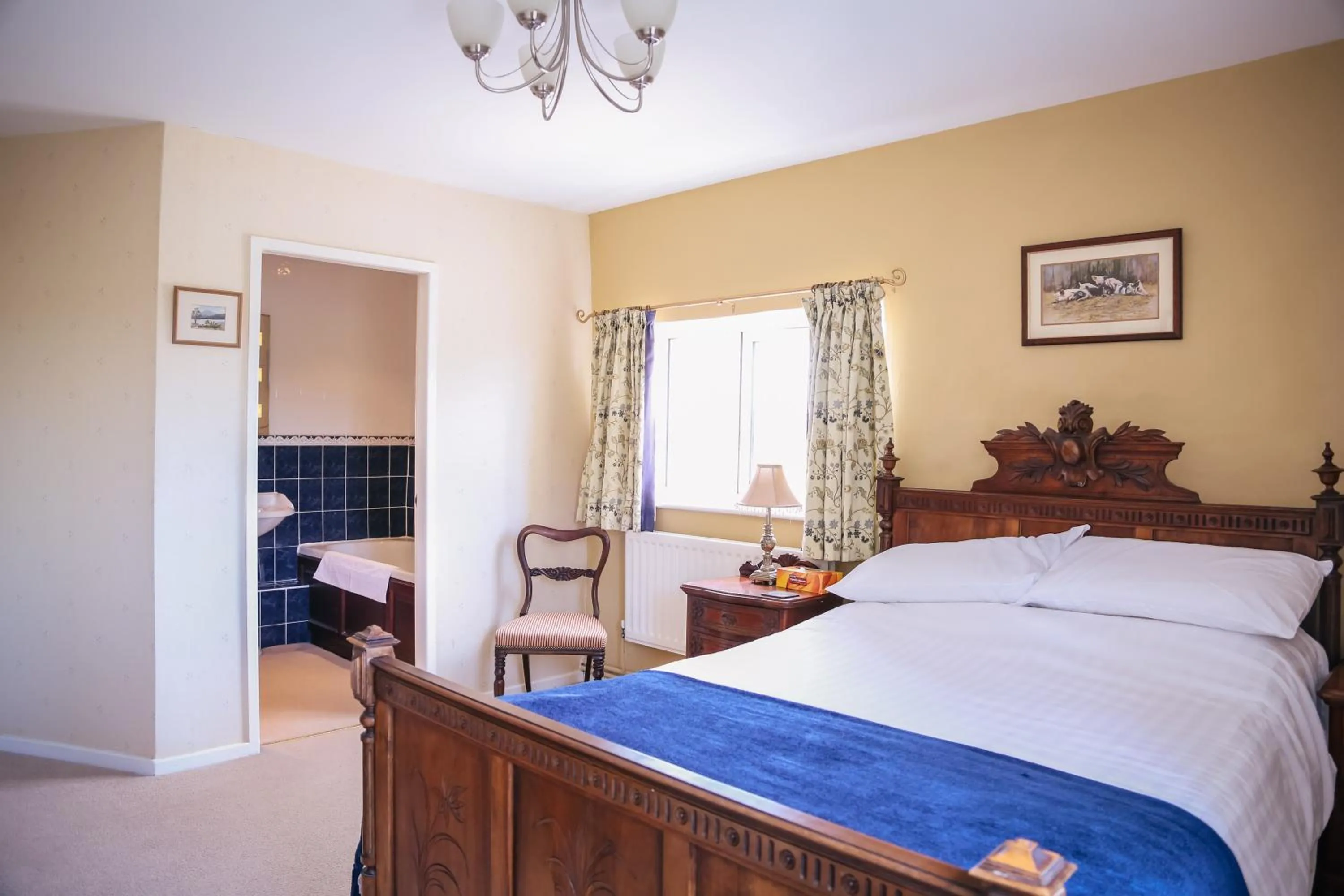 Bed in Millmoor Farm Holidays
