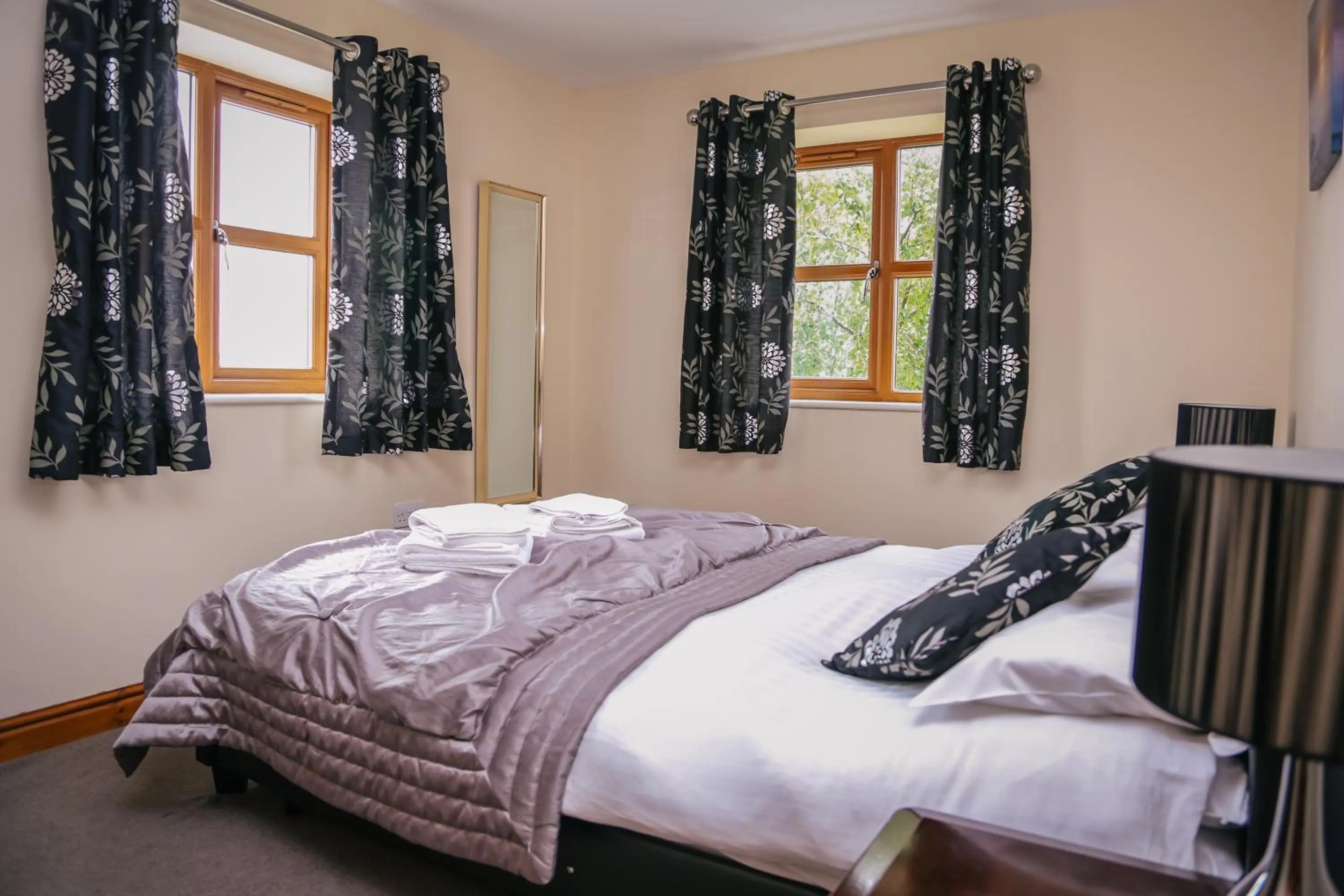 Bed in Millmoor Farm Holidays