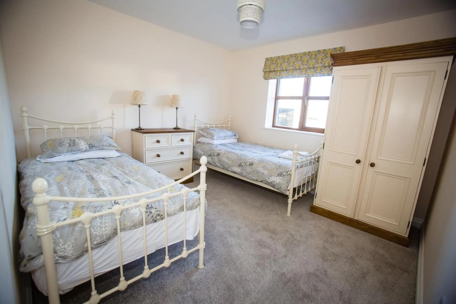 Bed in Millmoor Farm Holidays