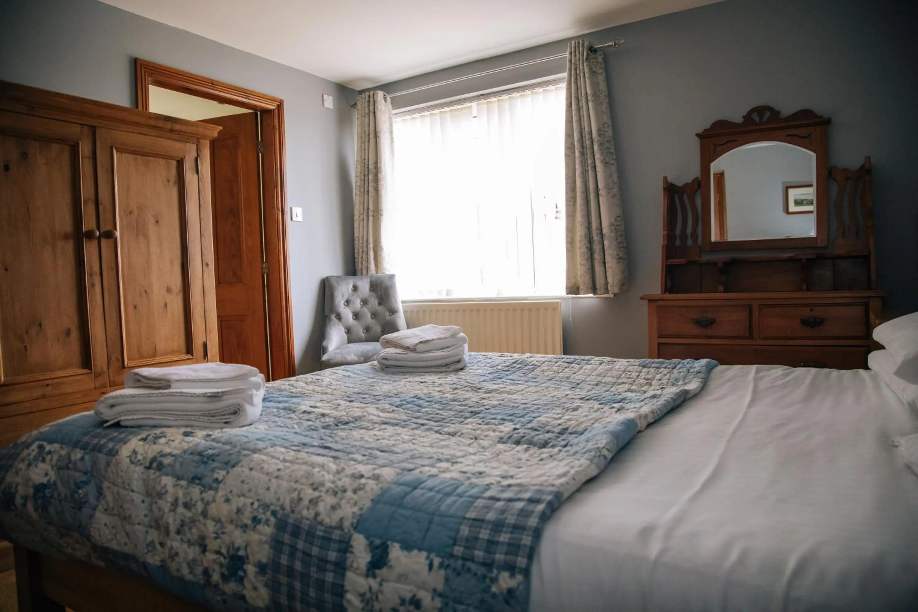 Bed in Millmoor Farm Holidays