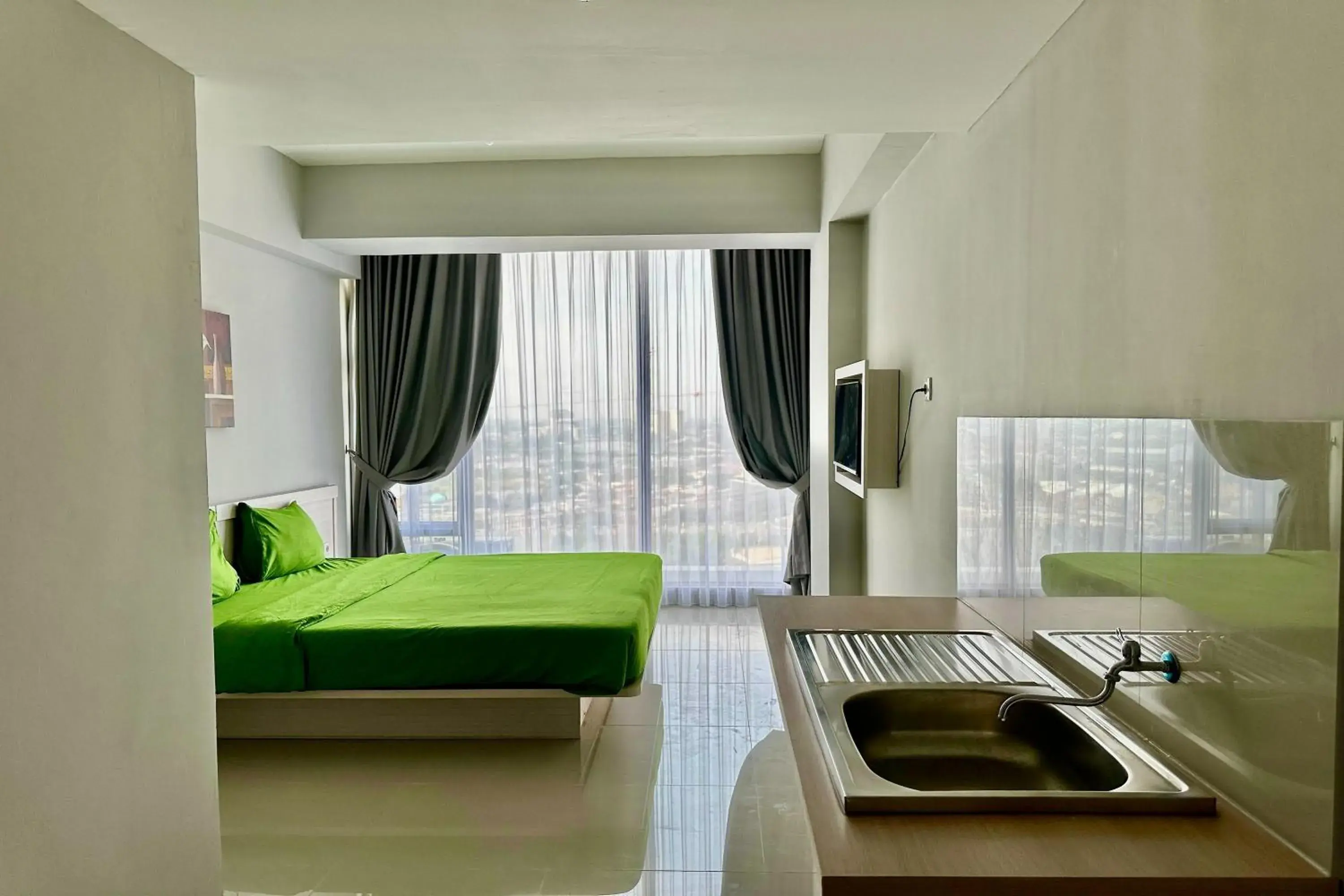 Bedroom, Bed in Majestic Point Serpong by Nature Bedroom, Bed in Majestic Point Serpong by Nature