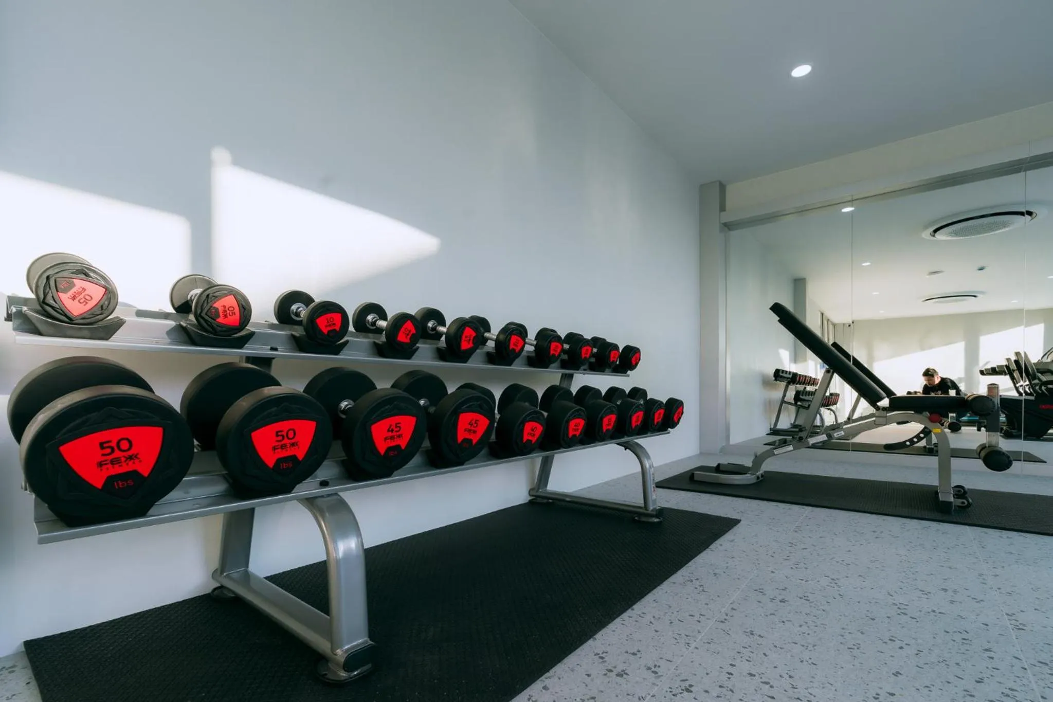 Fitness centre/facilities in One Budget Hotel Chiangrai Bypass-East