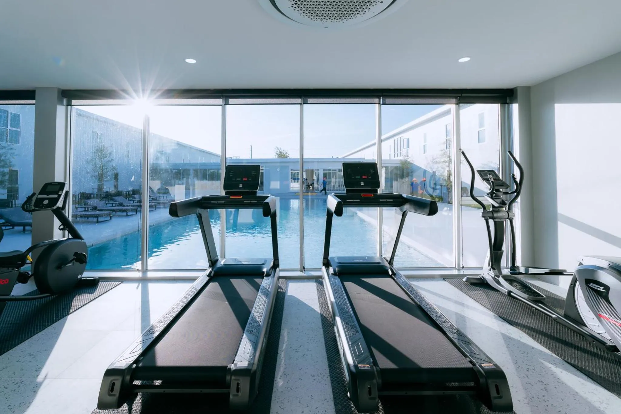 Fitness centre/facilities in One Budget Hotel Chiangrai Bypass-East