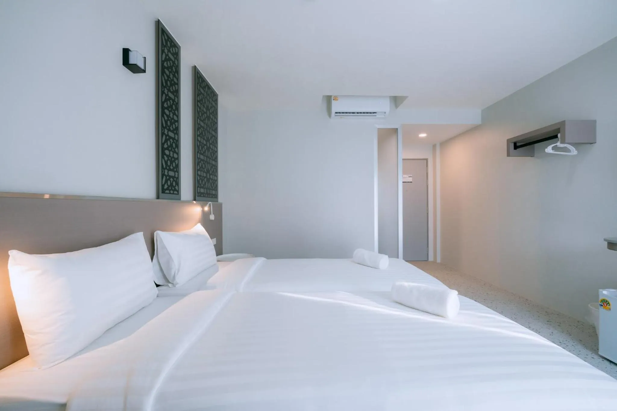 Bedroom, Bed in One Budget Hotel Chiangrai Bypass-East