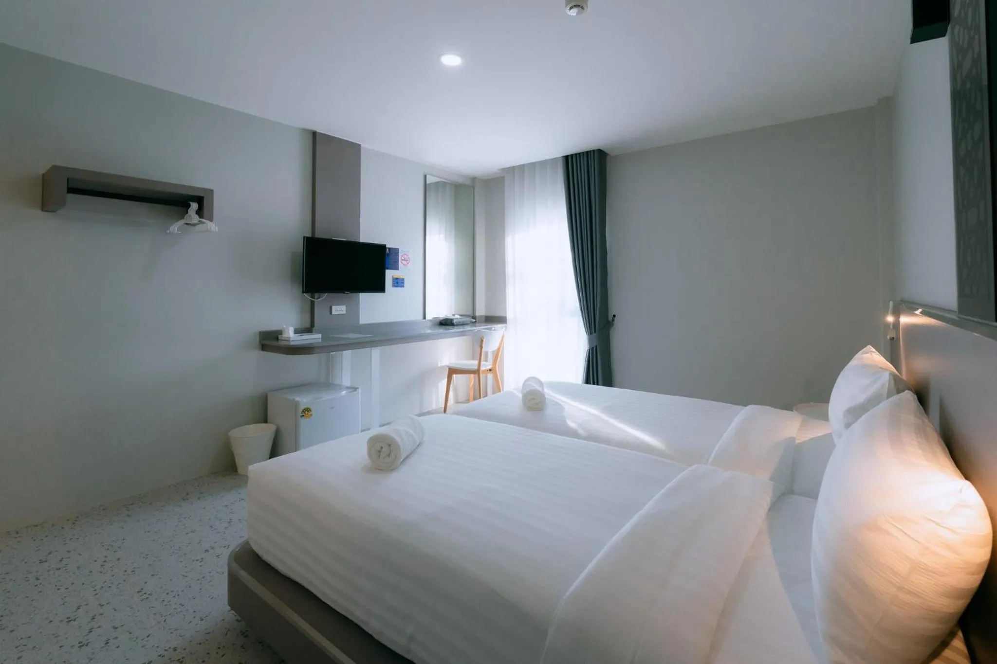 Bedroom, Bed in One Budget Hotel Chiangrai Bypass-East