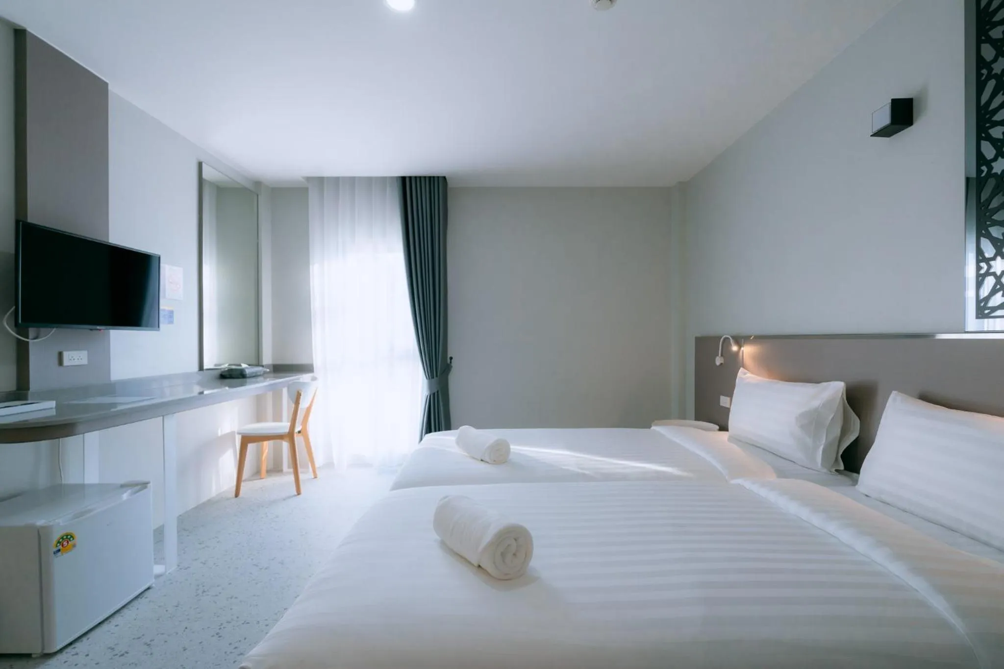 Bedroom, Bed in One Budget Hotel Chiangrai Bypass-East
