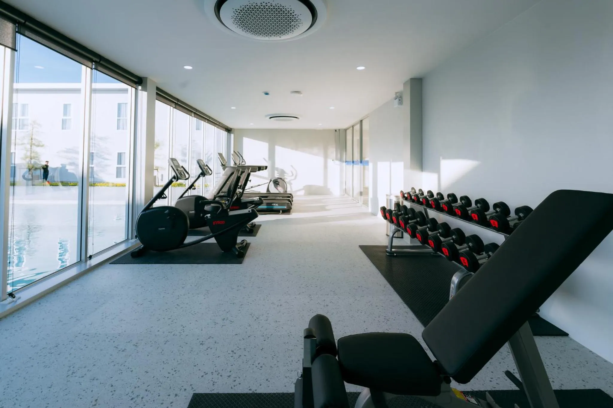 Fitness centre/facilities in One Budget Hotel Chiangrai Bypass-East