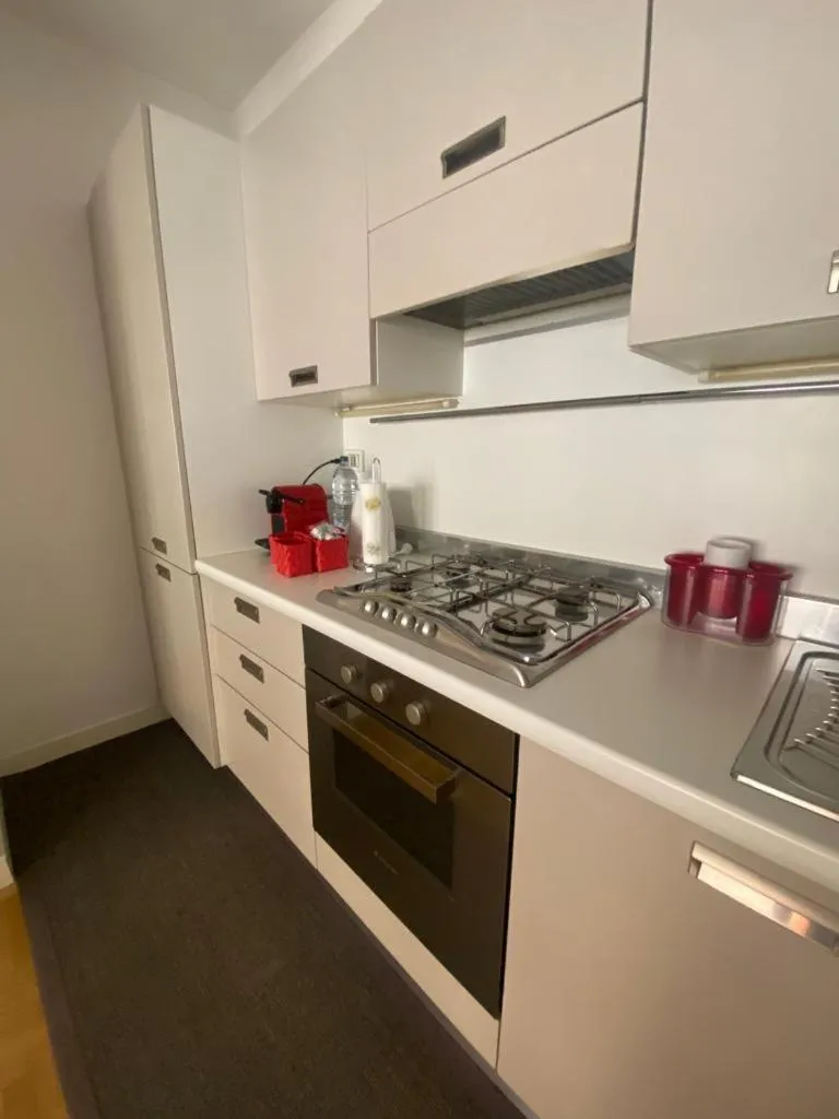 Kitchen or kitchenette in Matteotti Apartment