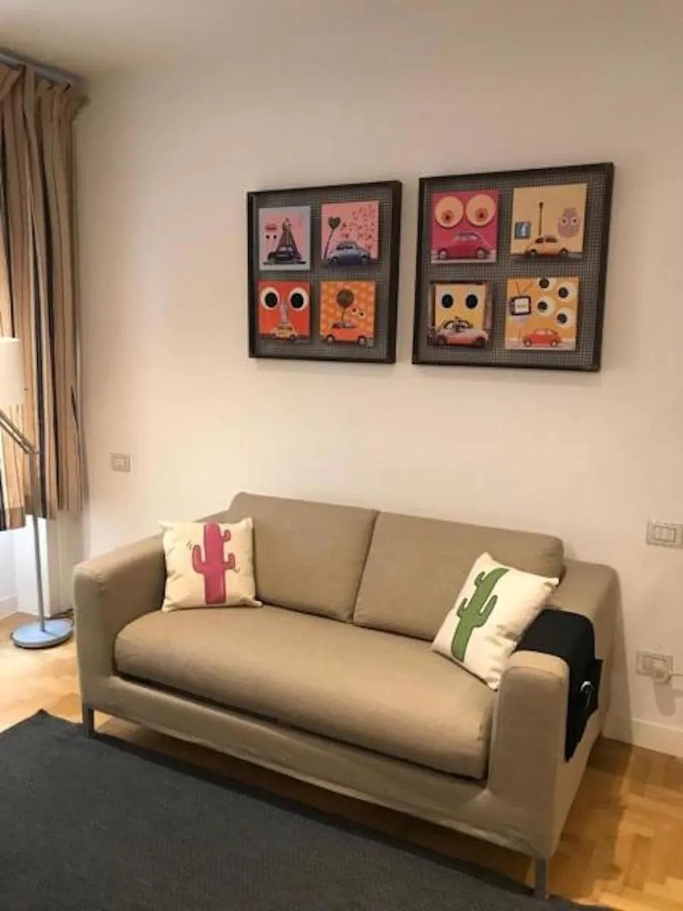 Living room in Residenza Matteotti