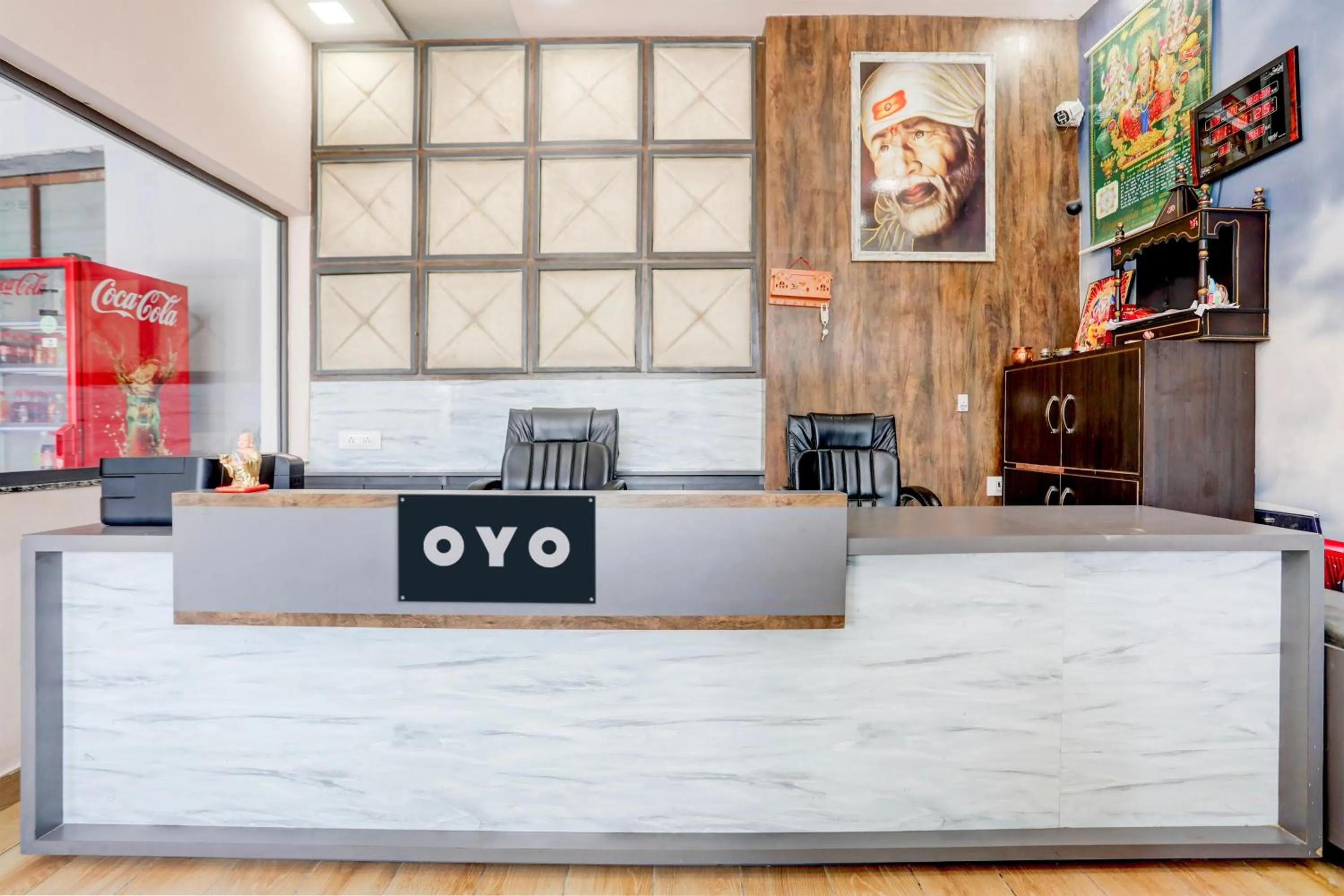 Lobby or reception in Hotel O Shiv Sai Guest House