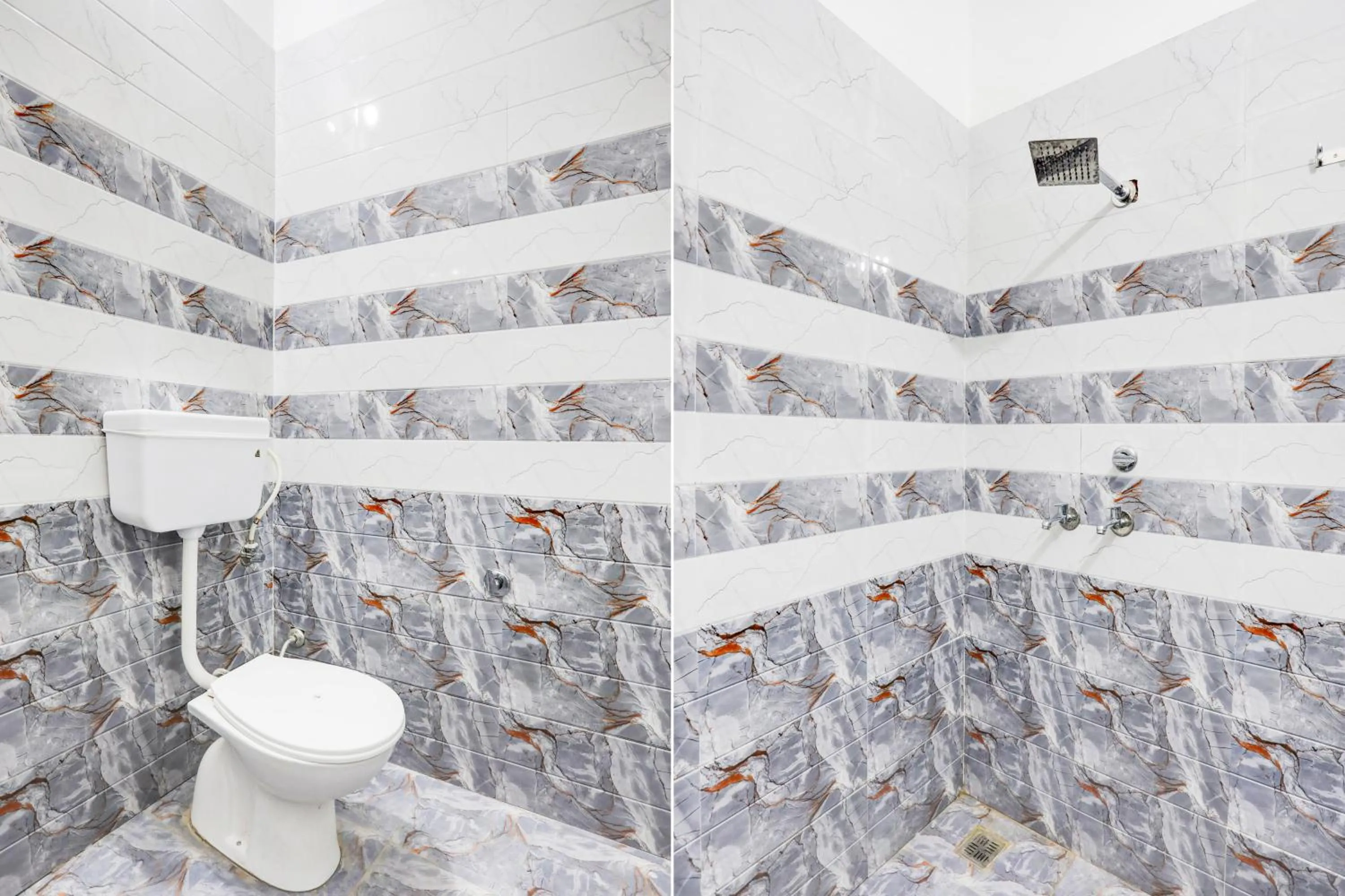 Bathroom in Hotel O Shiv Sai Guest House